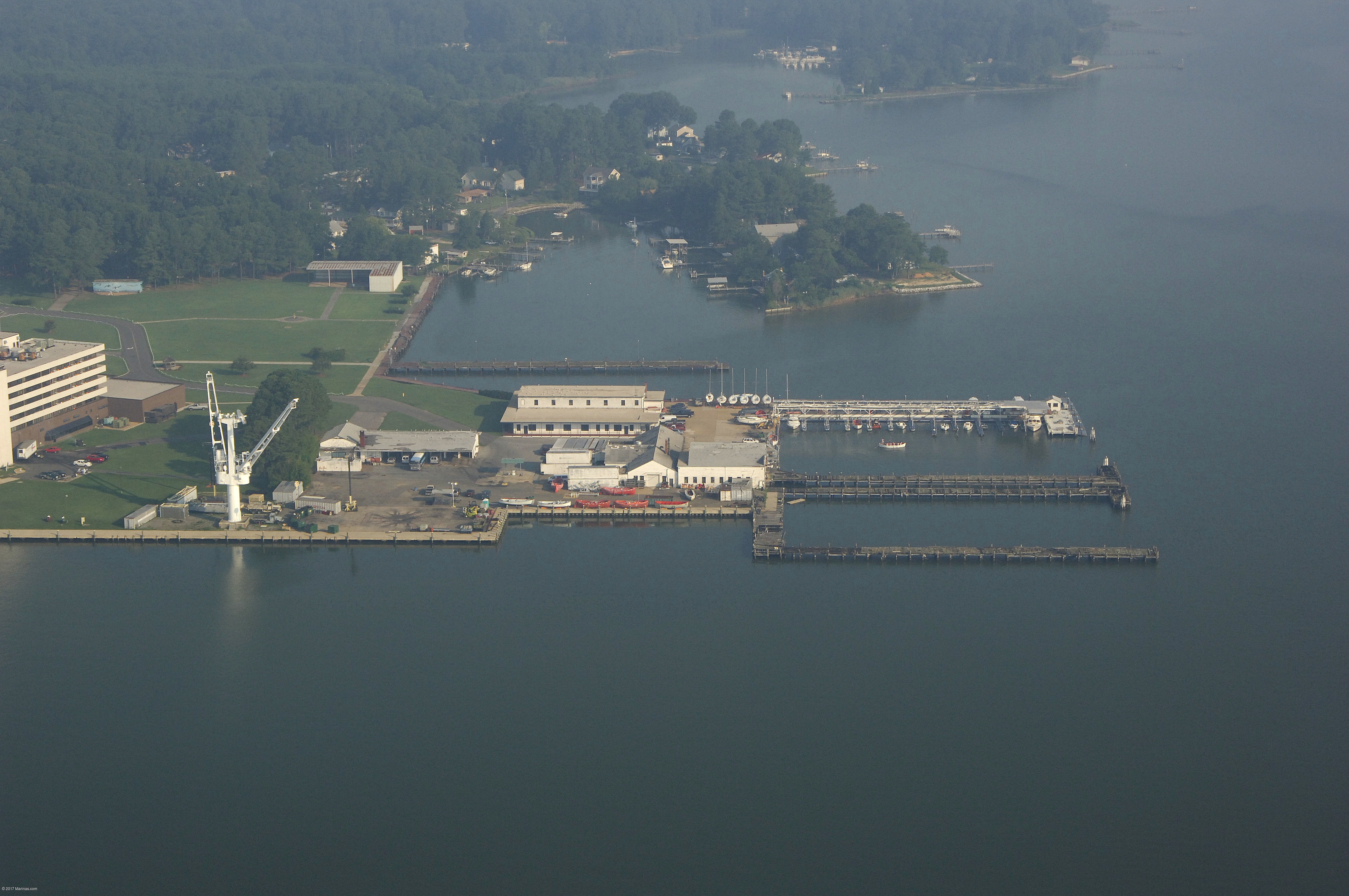 Paul Hall Center for Maritime Training and Education in Piney Point, MD