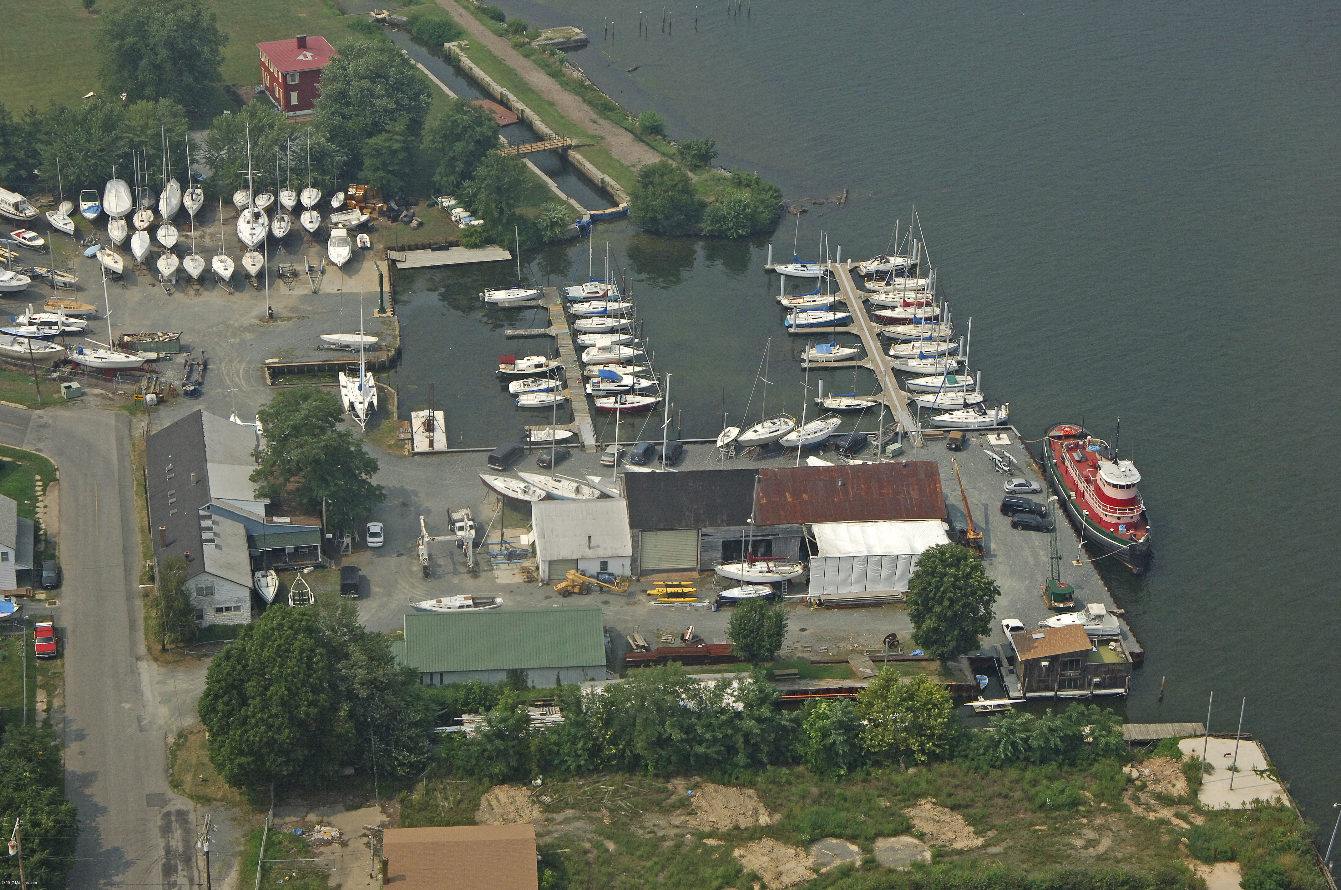Havre De Grace Marina at Water Street in Havre De Grace, MD, United