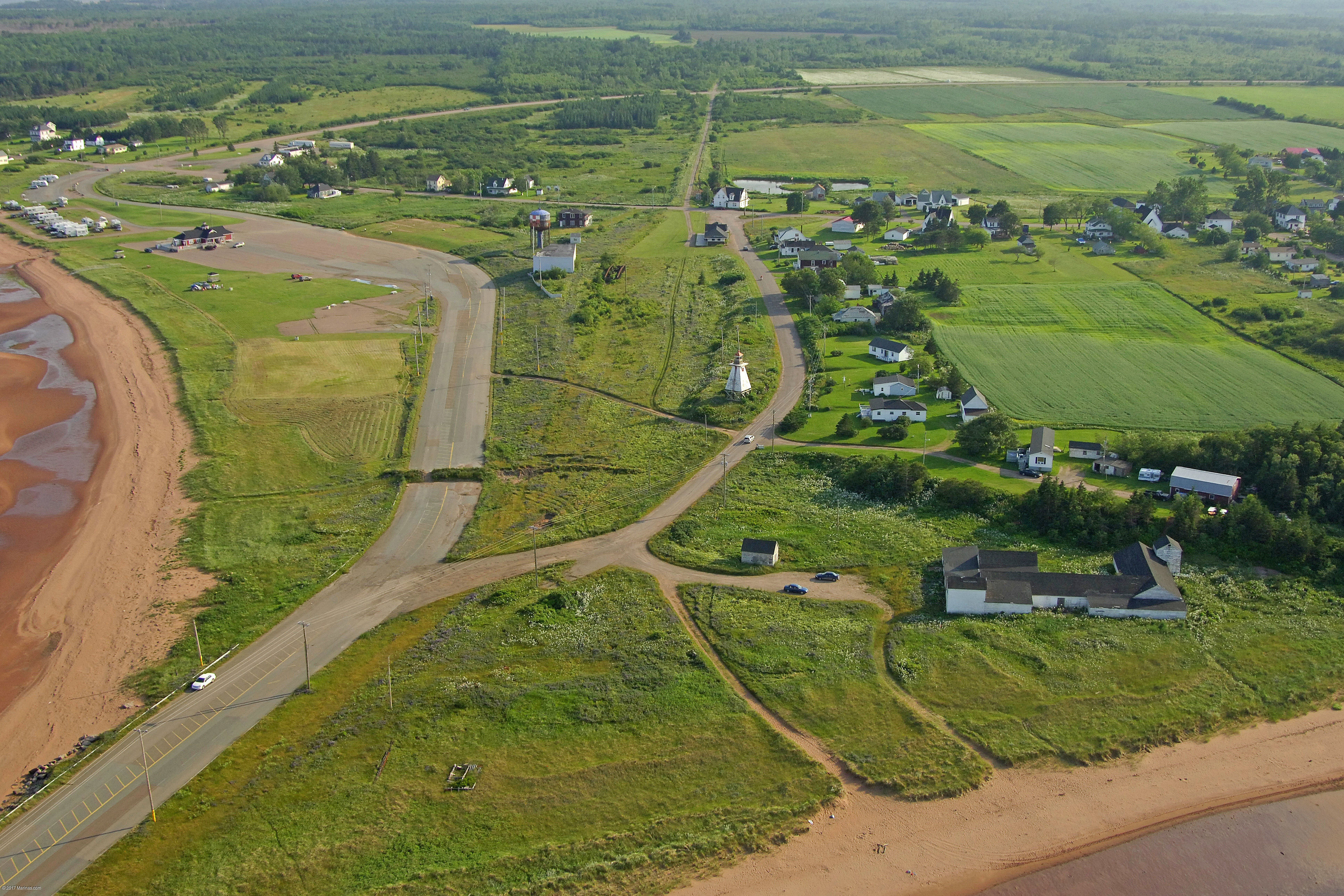 Cape Tormentine Pier Range Rear Light Lighthouse in Cape Tormentine, NB