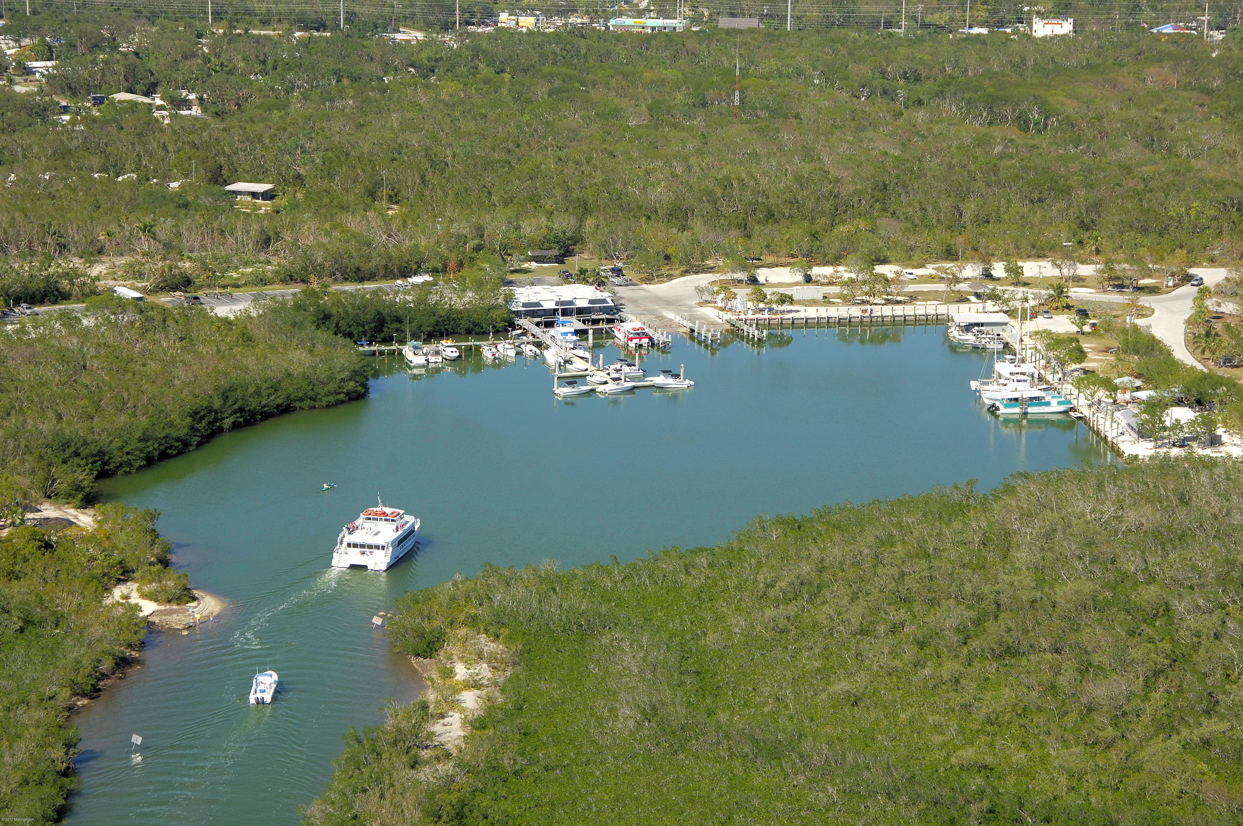 John Pennekamp State Park Marina in Key Largo, FL, United States