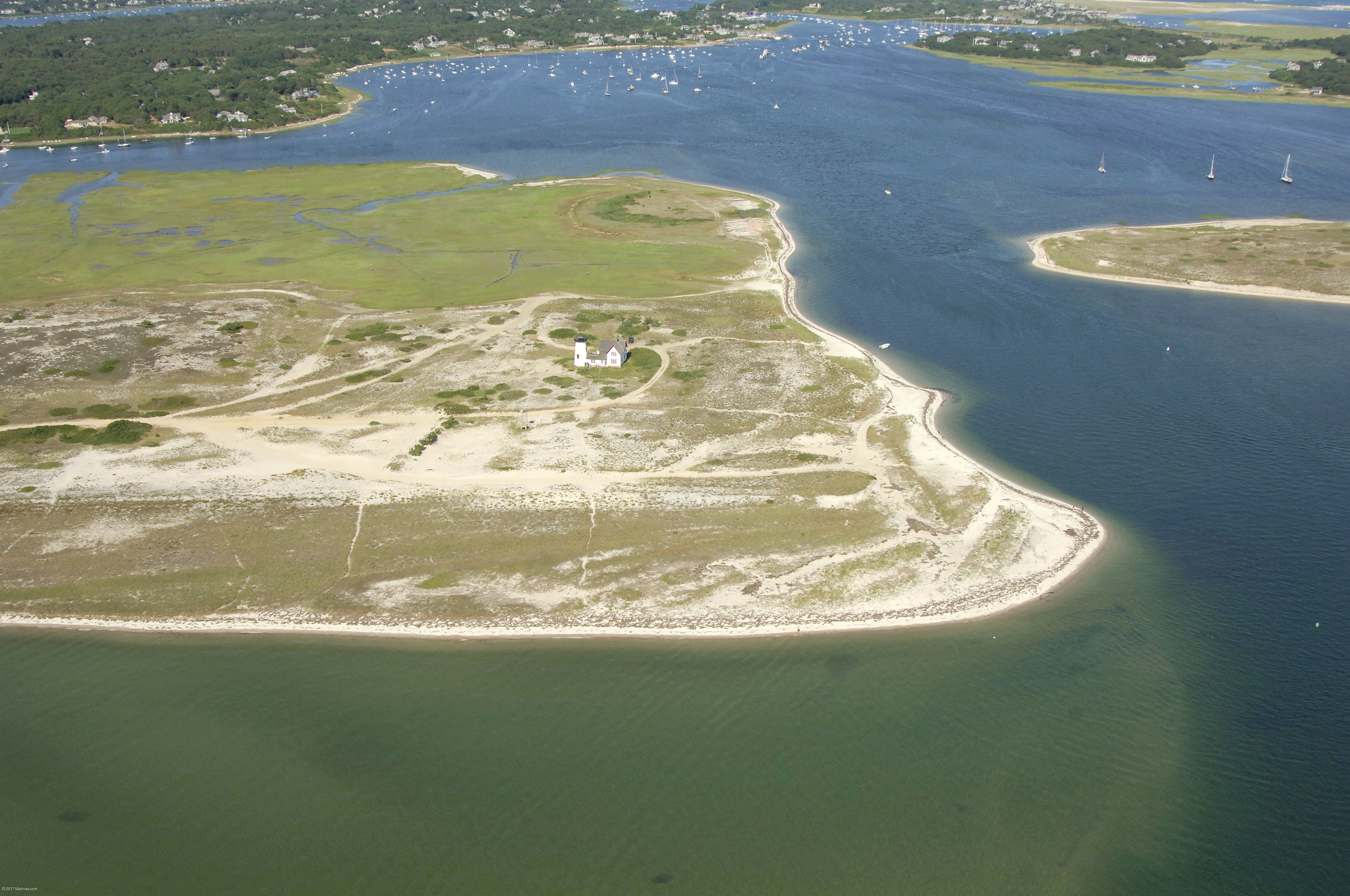Stage Harbor Light (Harding's Beach Light) Lighthouse in Chatham, MA