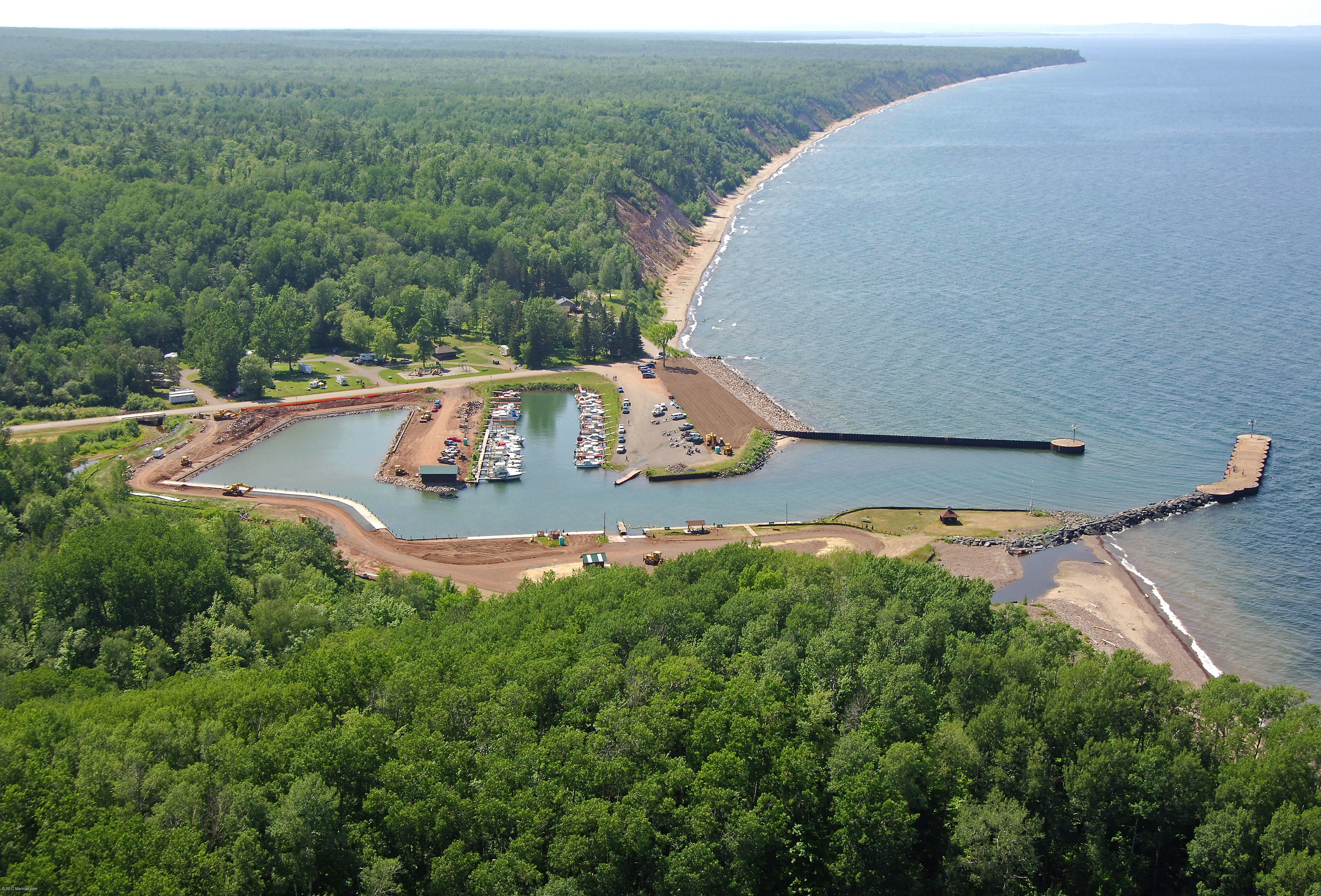 Saxon Harbor Marina in Saxon, WI, United States Marina Reviews