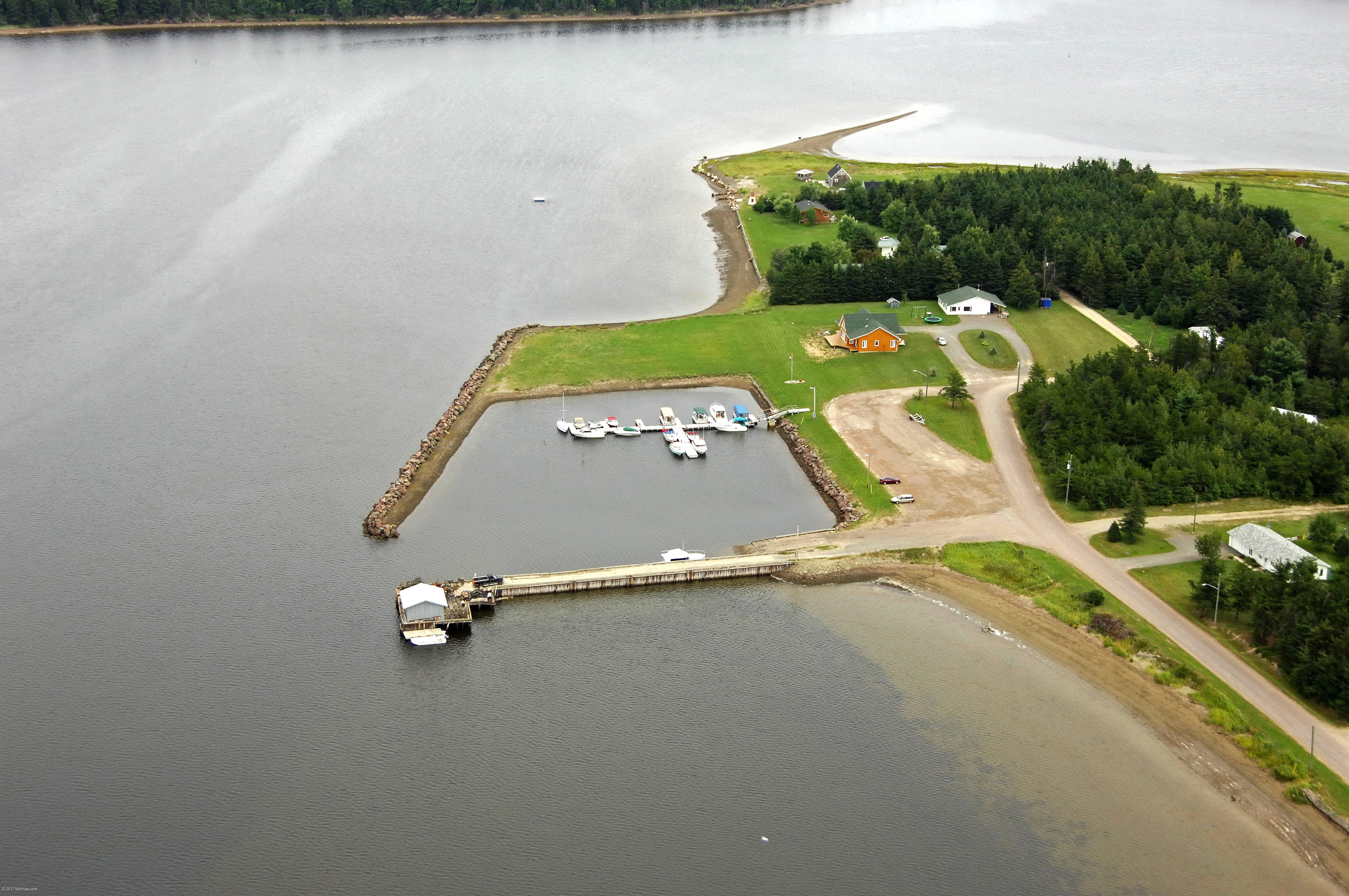 Petite Aldouane Wharf in Richibucto, NB, Canada Marina Reviews