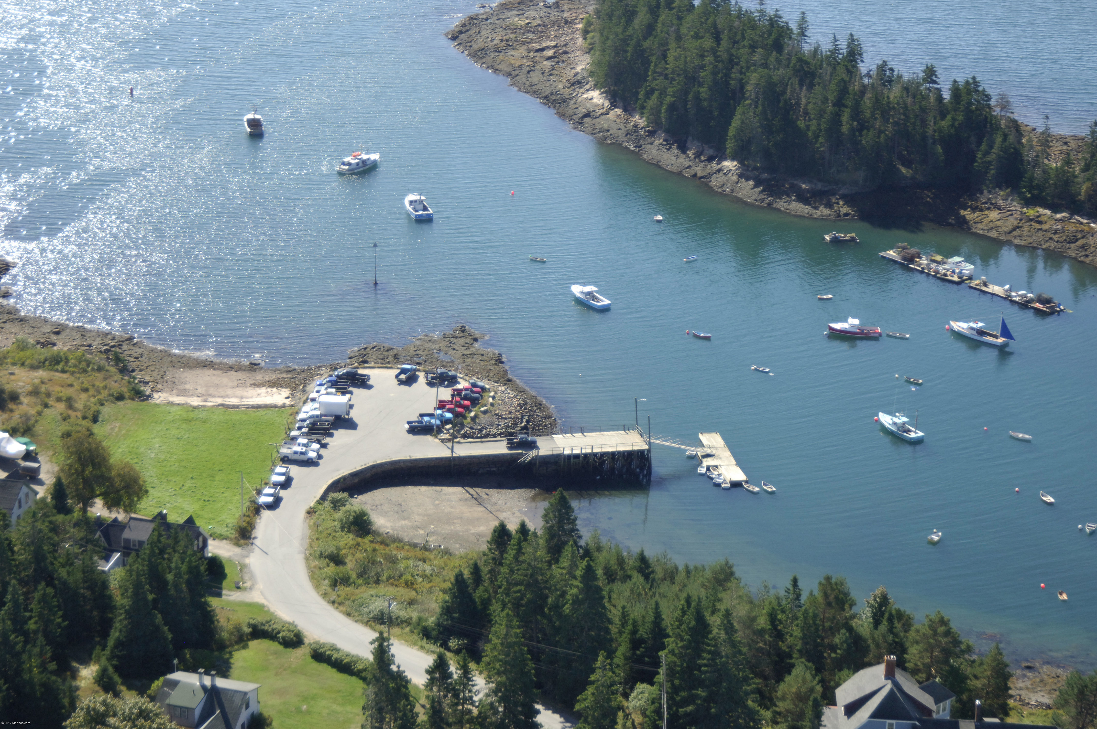 Winter Harbor Town Wharf in Winter Harbor, ME, United States Marina