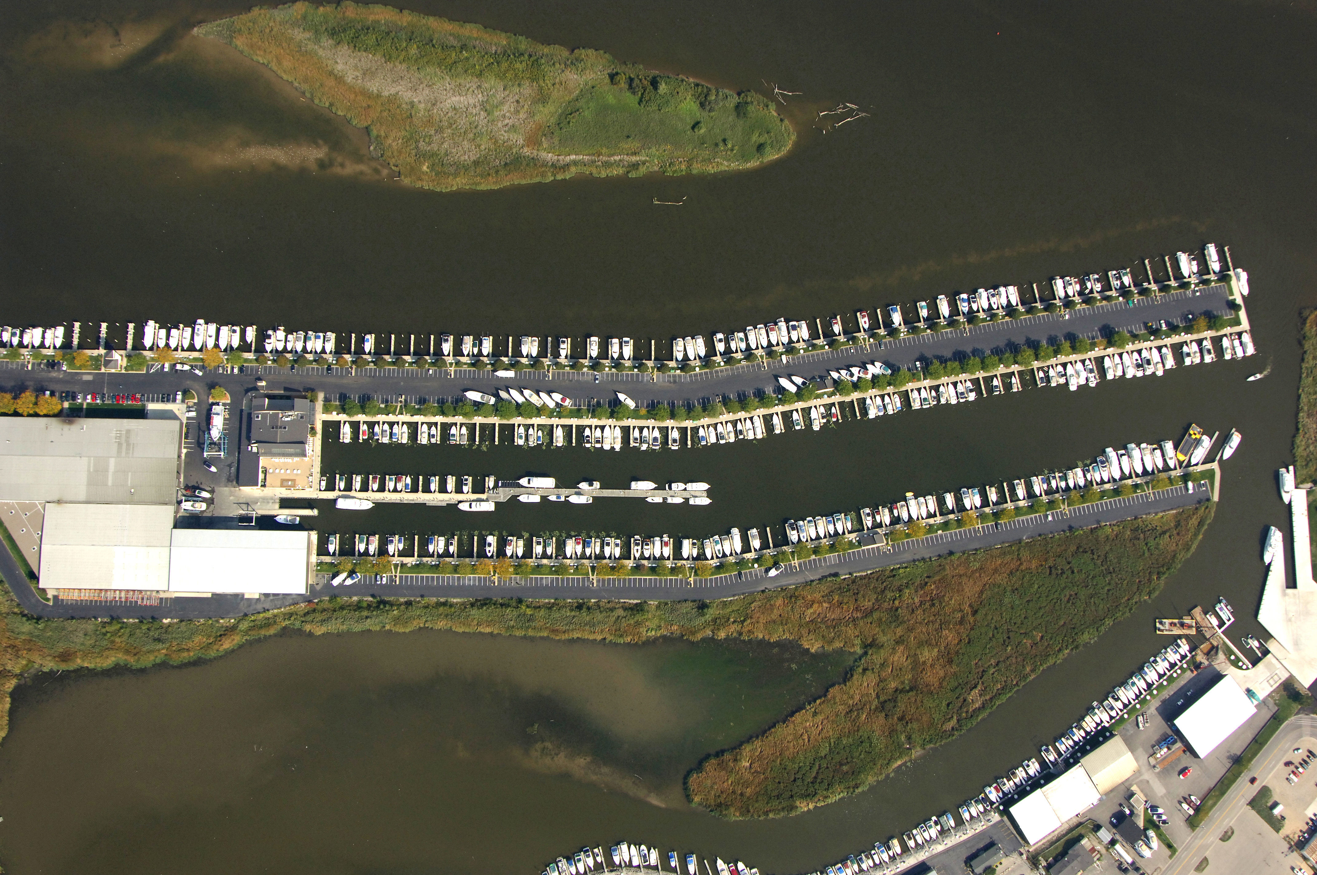 Grand Isle Marina, Lake Michigan in Grand Haven, MI, United States