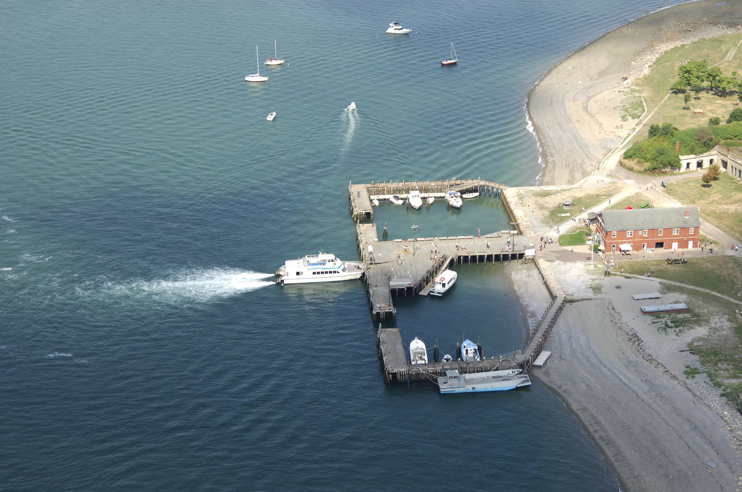 Boston Harbor Islands Island slip, dock, mooring reservations