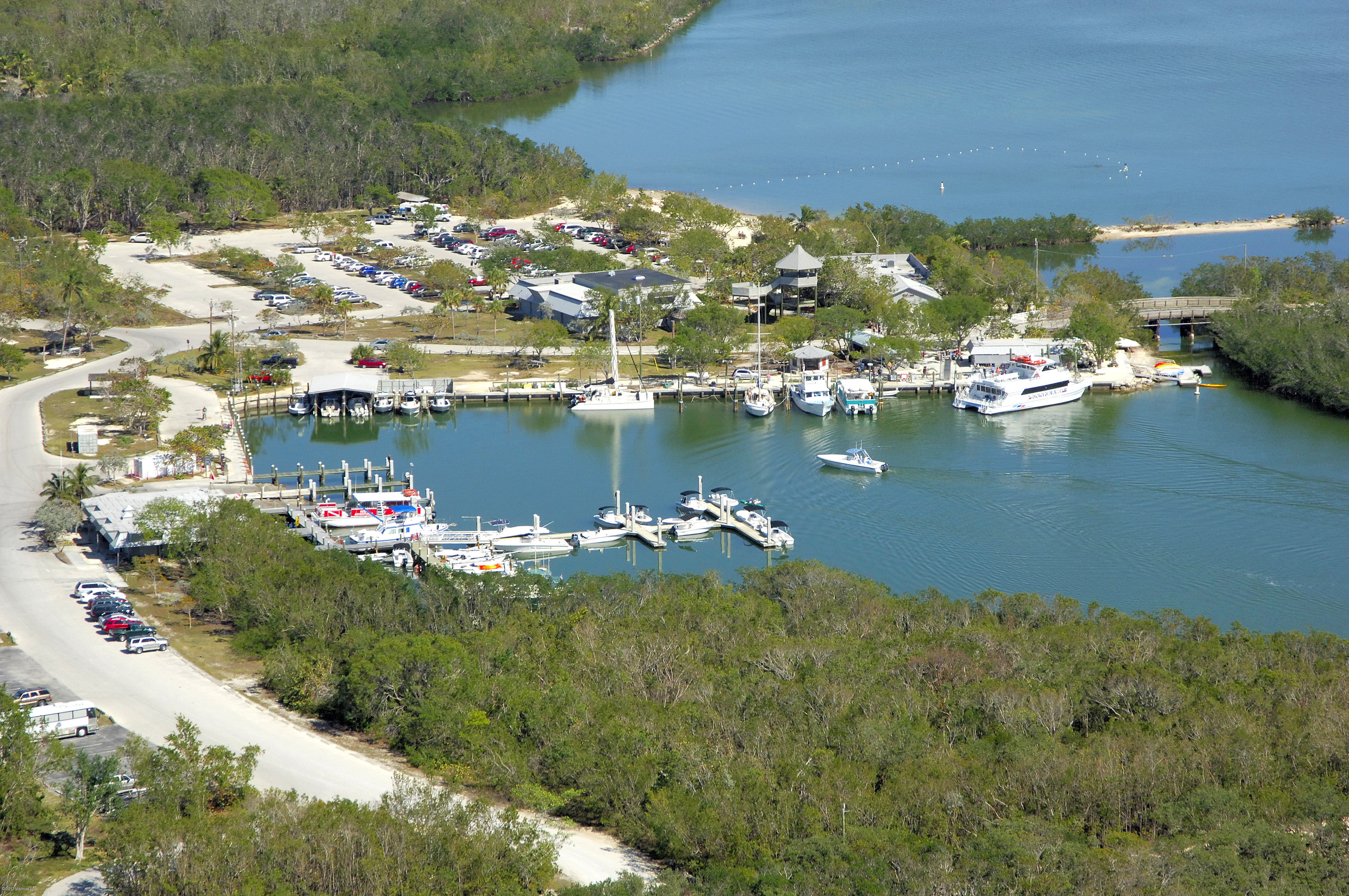 John Pennekamp State Park Marina in Key Largo, FL, United States