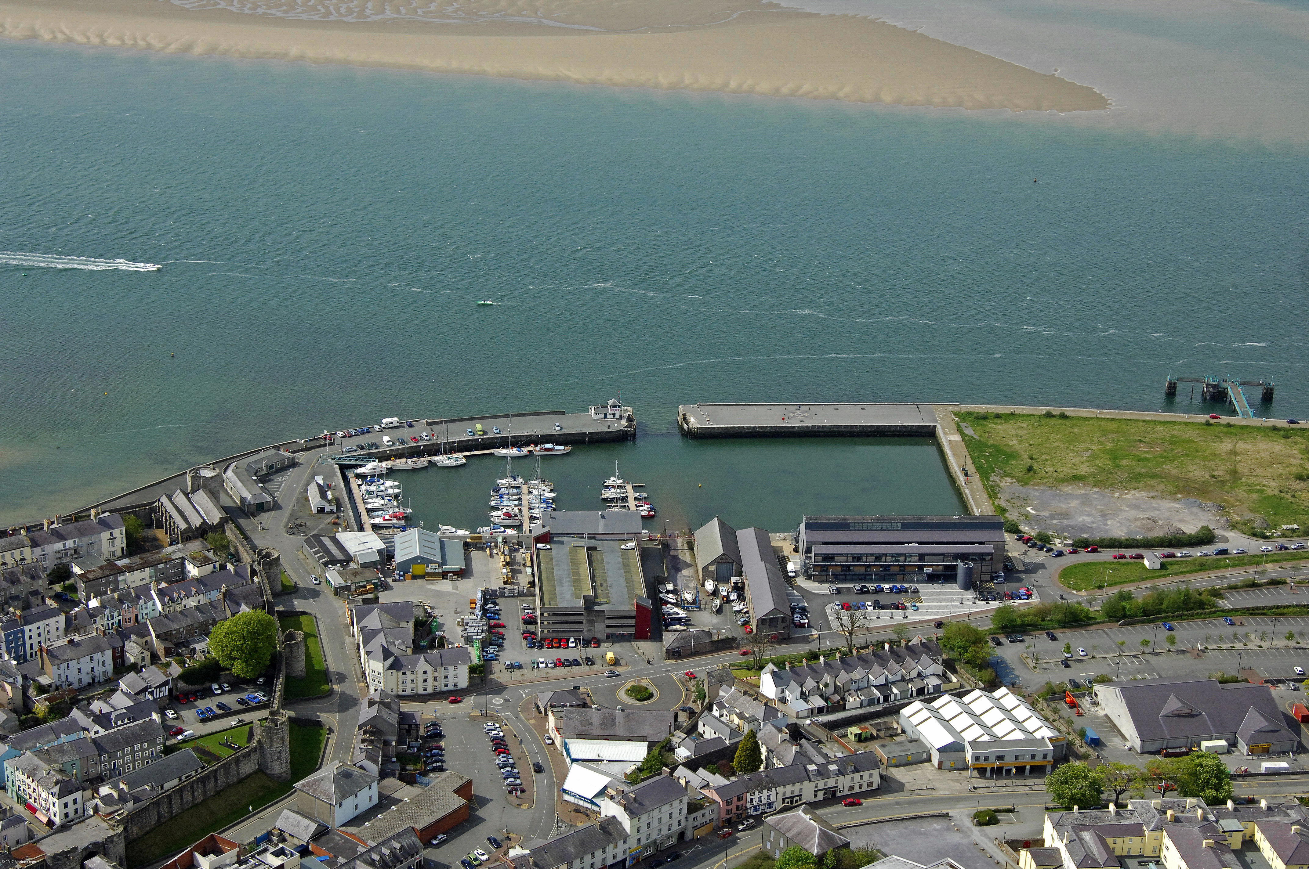 Caernarfon Marina in Caernarfon, Gwynedd, WA, United Kingdom Marina