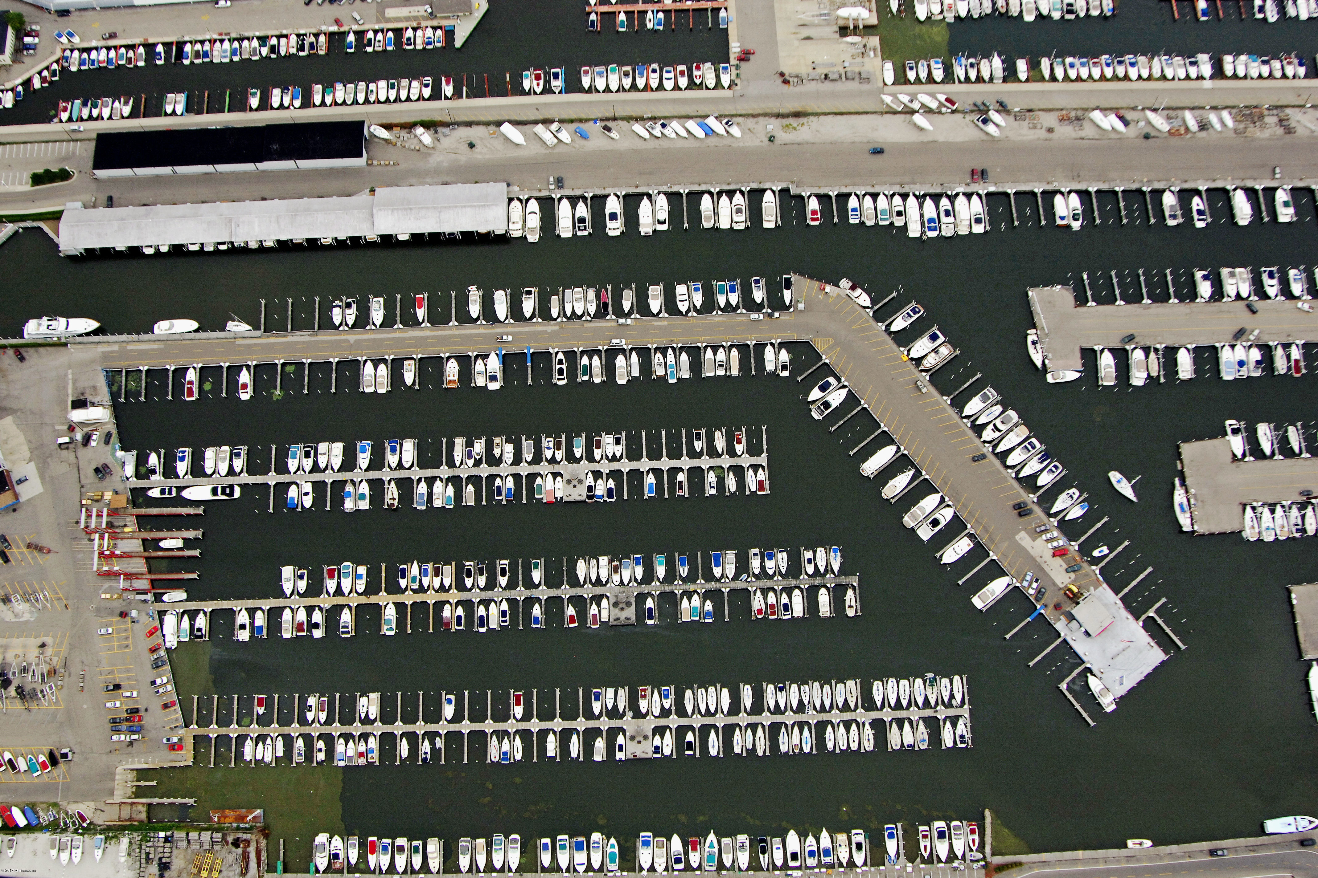 Jefferson Beach Marina in St Clair Shore, MI, United States Marina