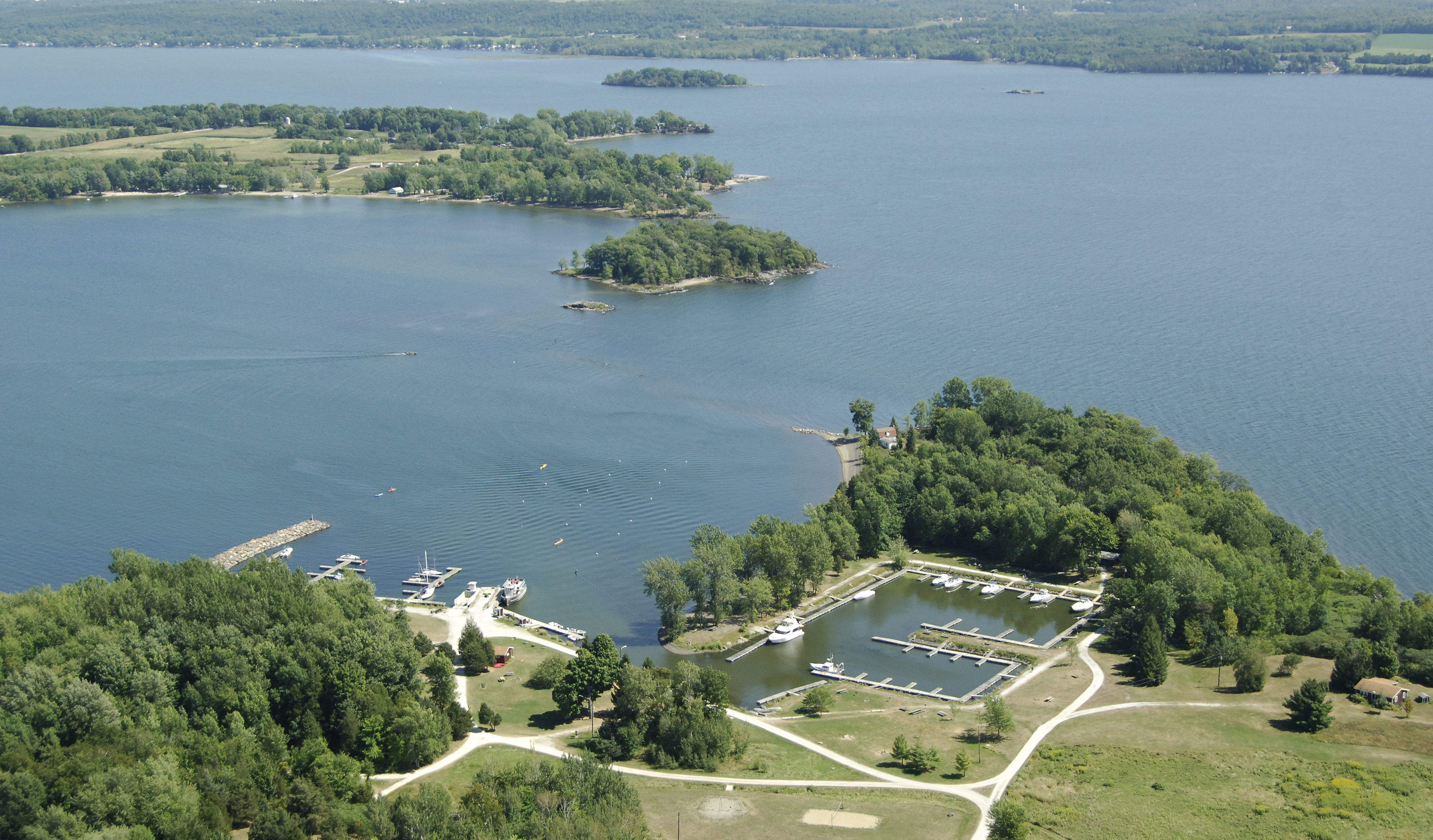 Burton Island State Park in St. Albans Bay, VT, United States Marina