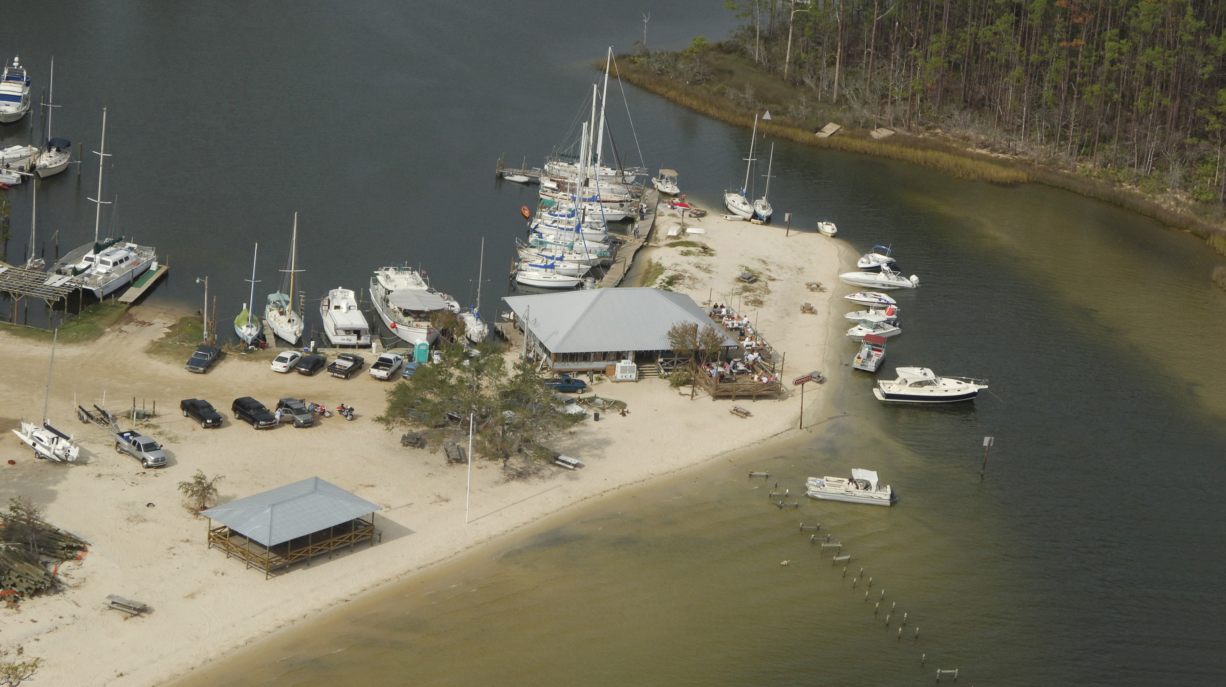 Pirates Cove Marina & Boat Yard in Elberta, AL, United States Marina