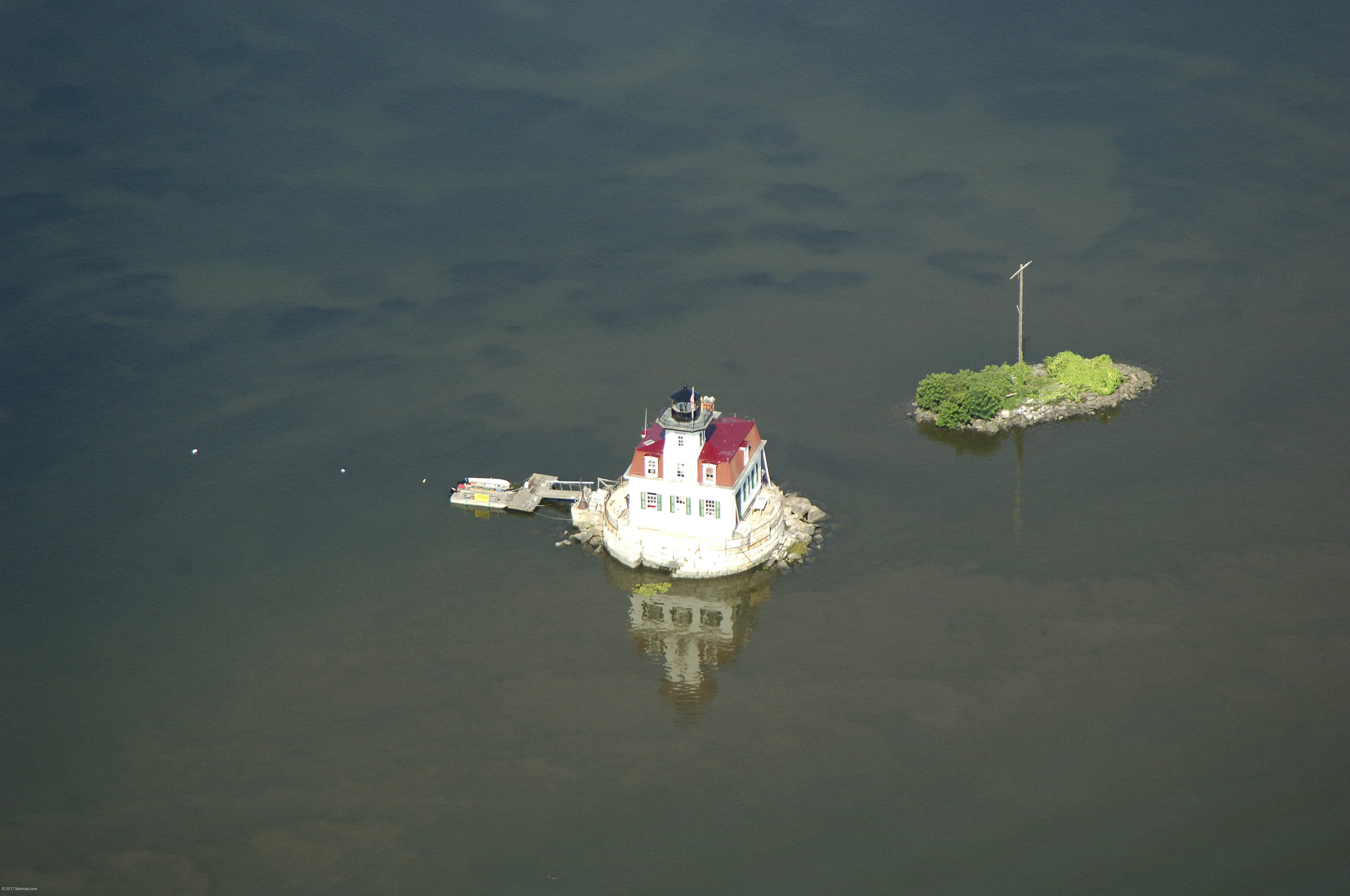 Esopus Meadows Lighthouse in Port Ewen, NY, United States lighthouse