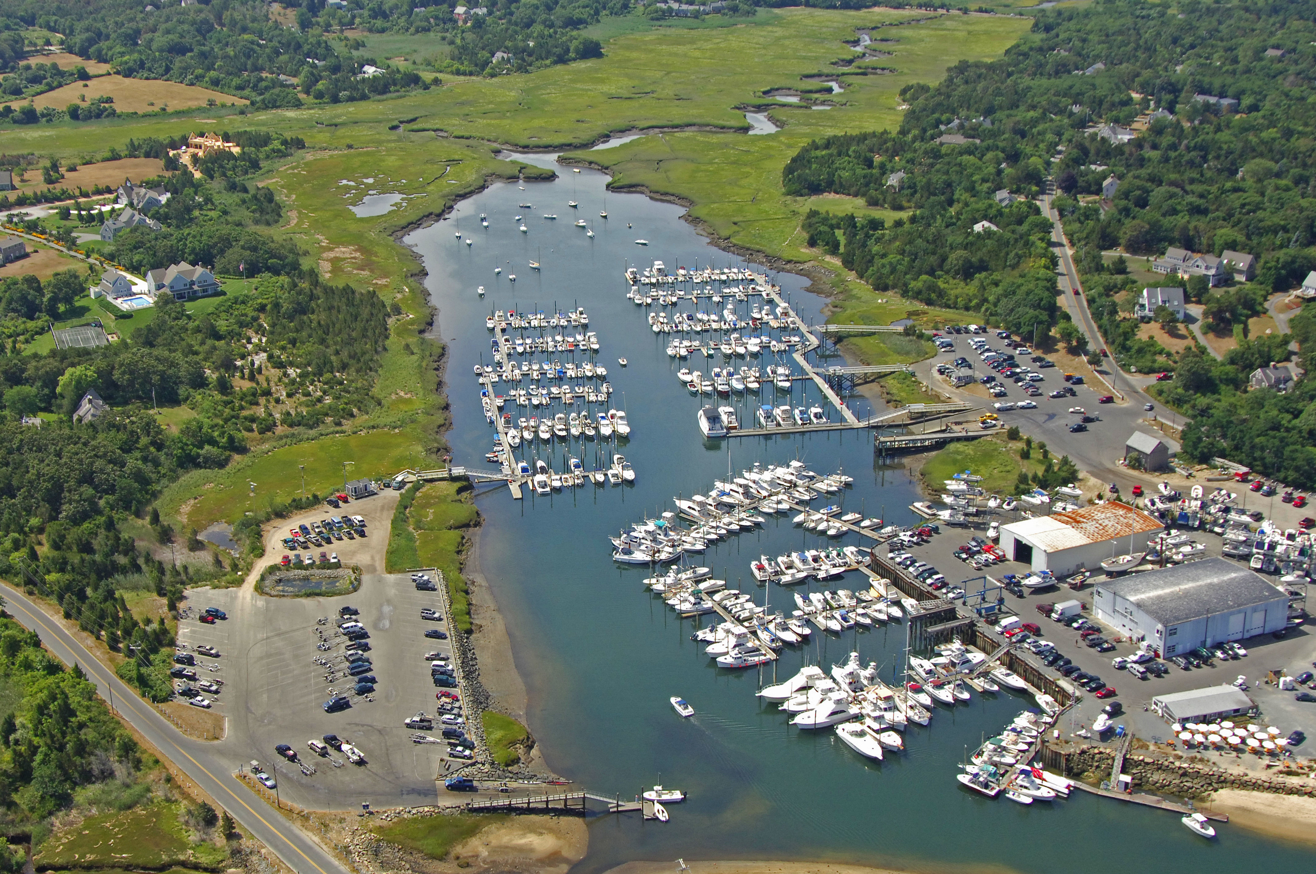 Sesuit Municipal Marina in South Dennis, MA, United States Marina