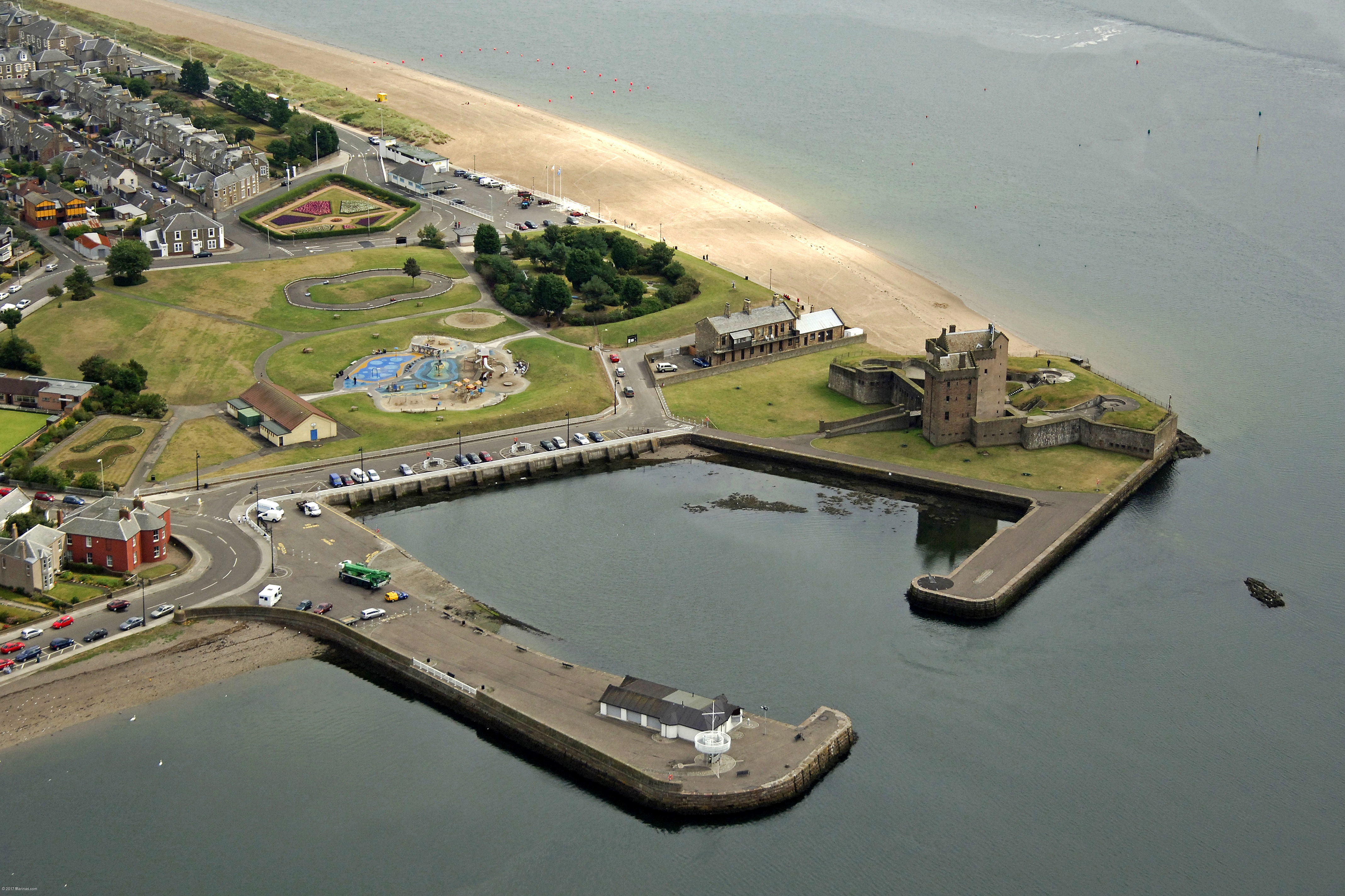 Broughty Ferry Harbour in Broughty Ferry, SC, United Kingdom Marina