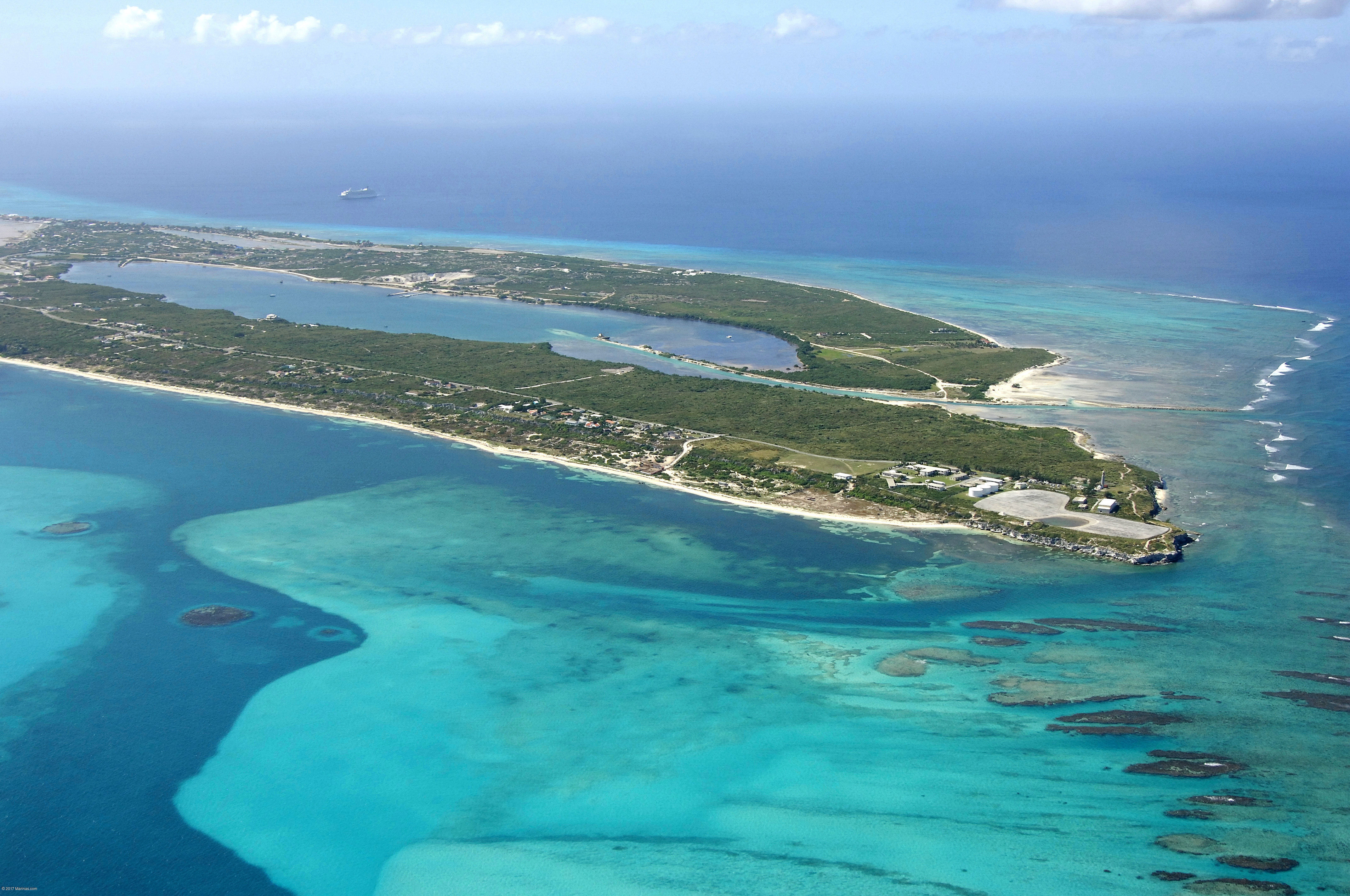 Grand Turk Island Harbor in Cockburn, Grand Turk, Turks and Caicos