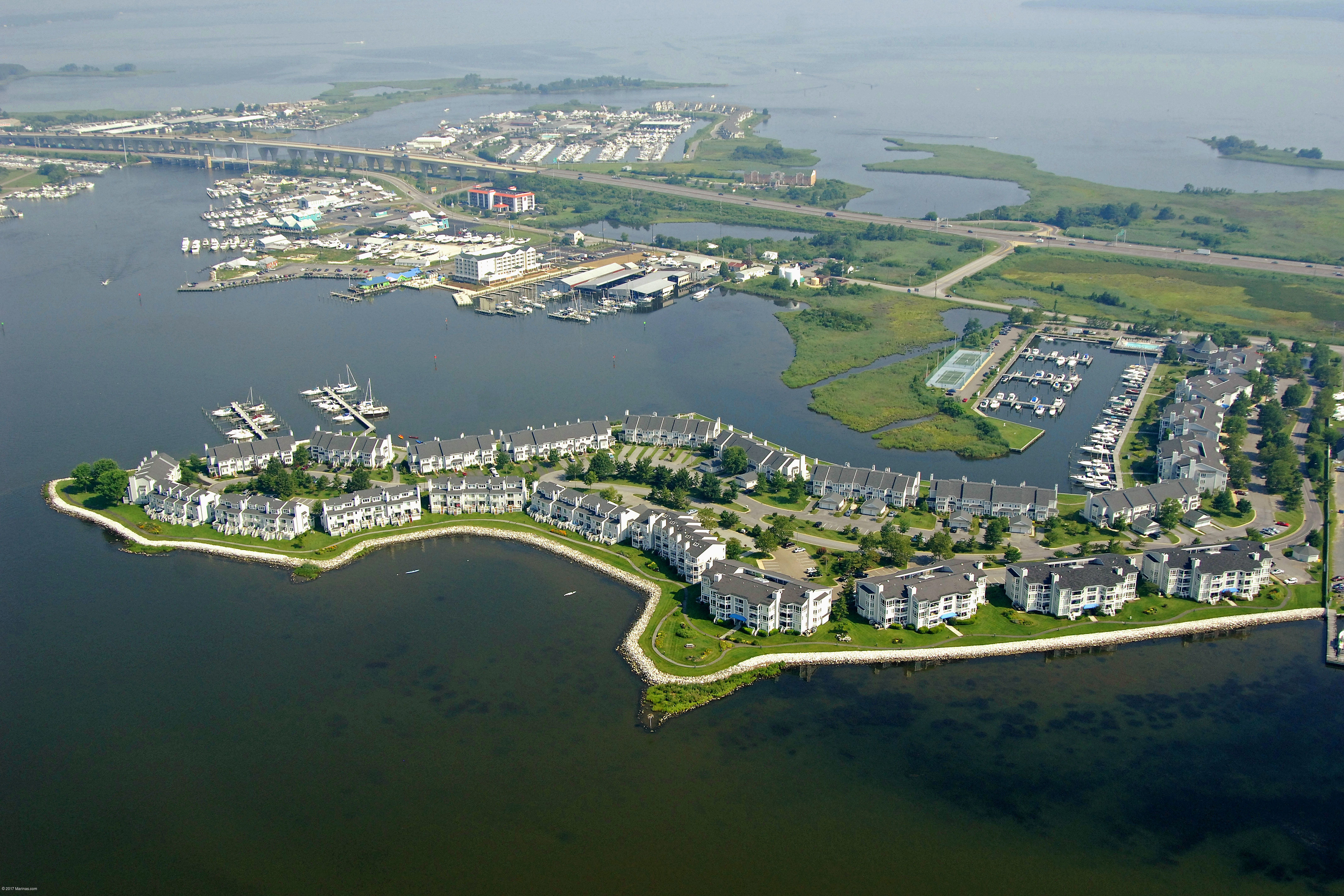 Oyster Cove Condominium Marina in Grasonville, MD, United States