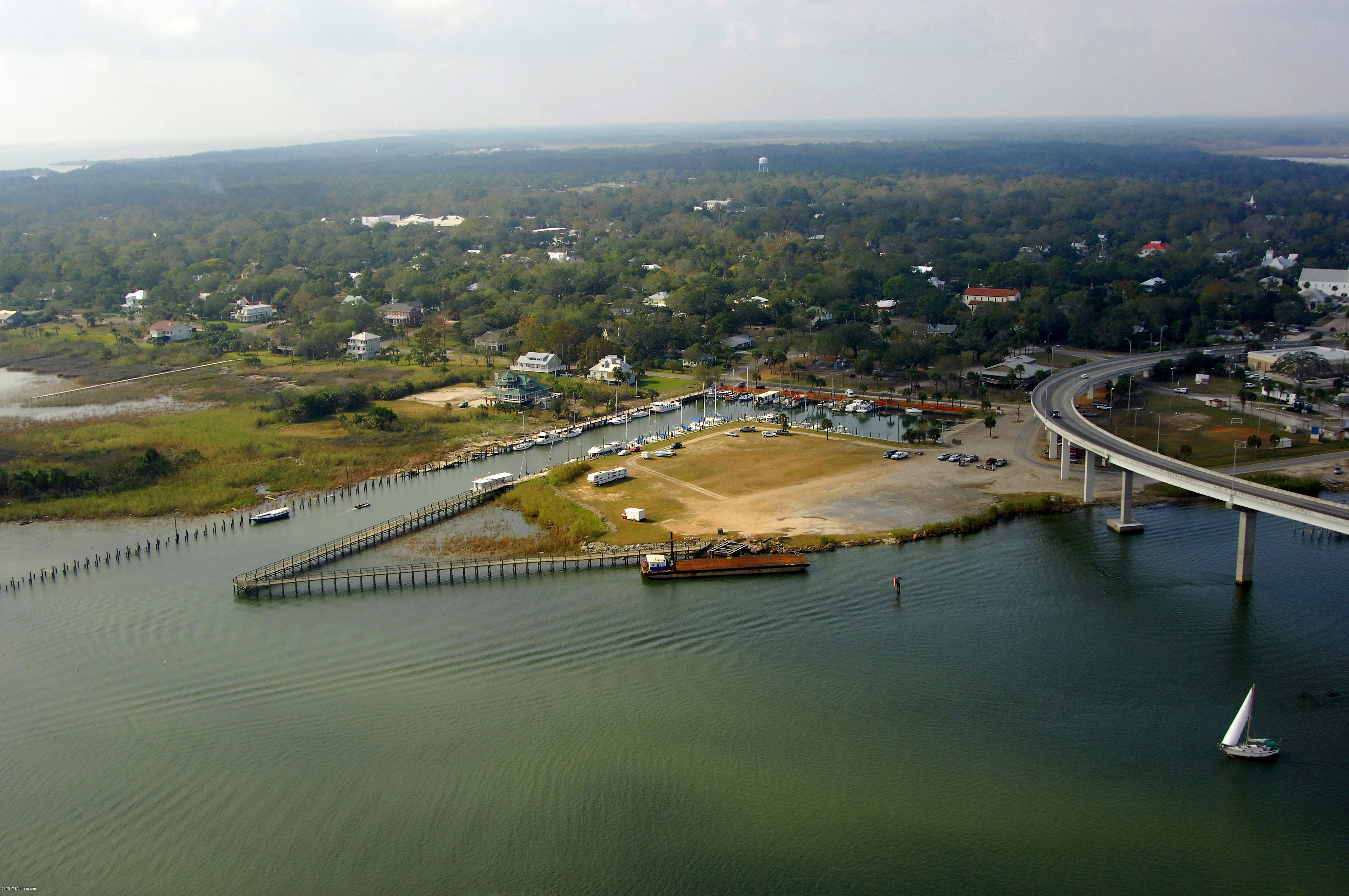 Battery Park and Marina in Apalachicola, FL, United States Marina