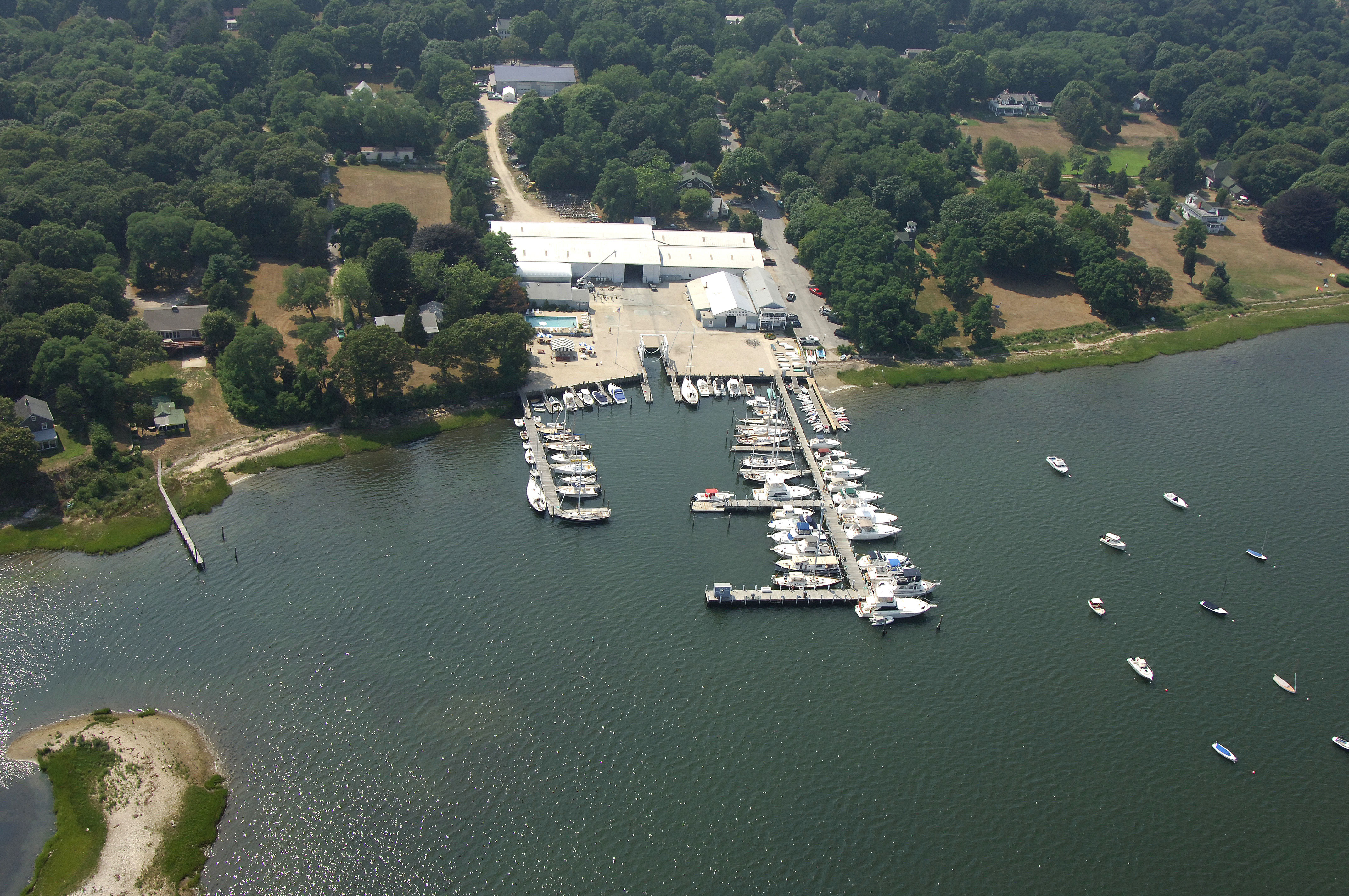 Coecles Harbor Marina & Boatyard in Shelter Island, NY, United States