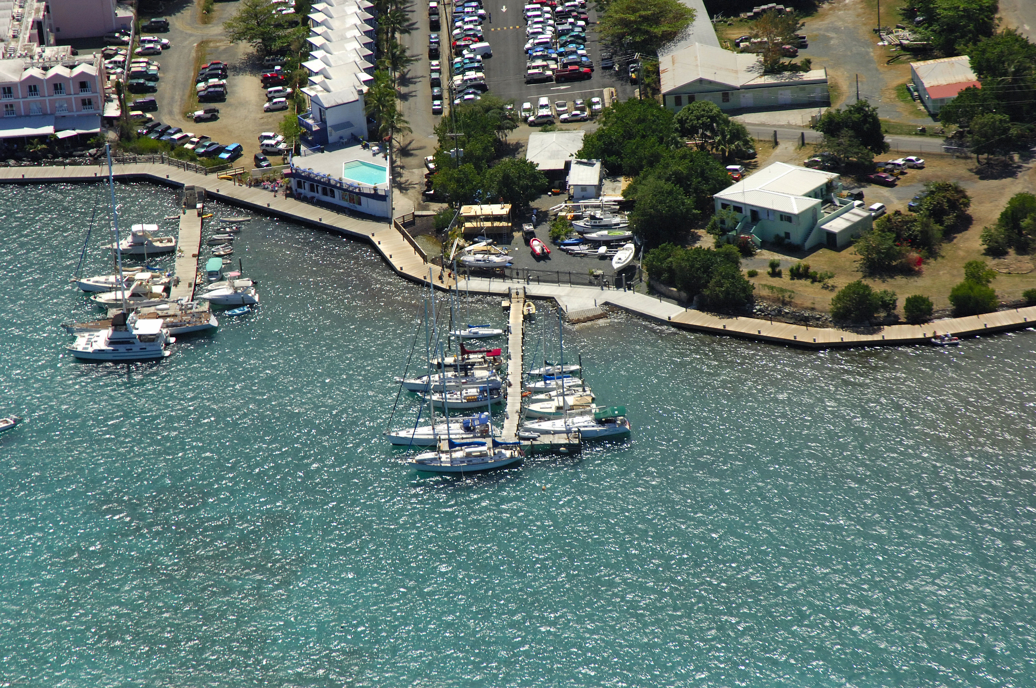 Jones Maritime Dock Marina in Christiansted, St. Croix, U.S. Virgin