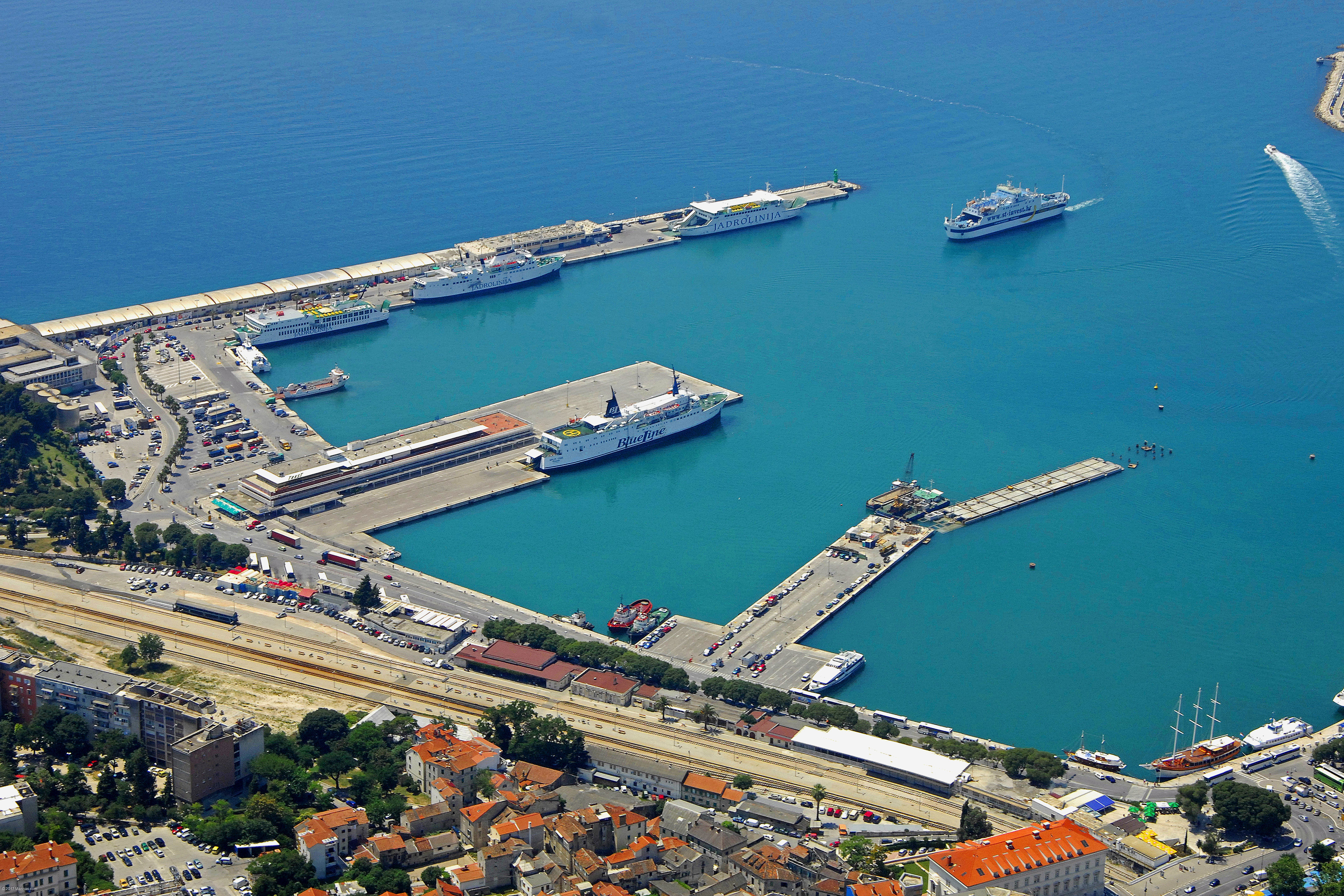 Split Ferry Terminal in Split, Croatia ferry Reviews Phone Number