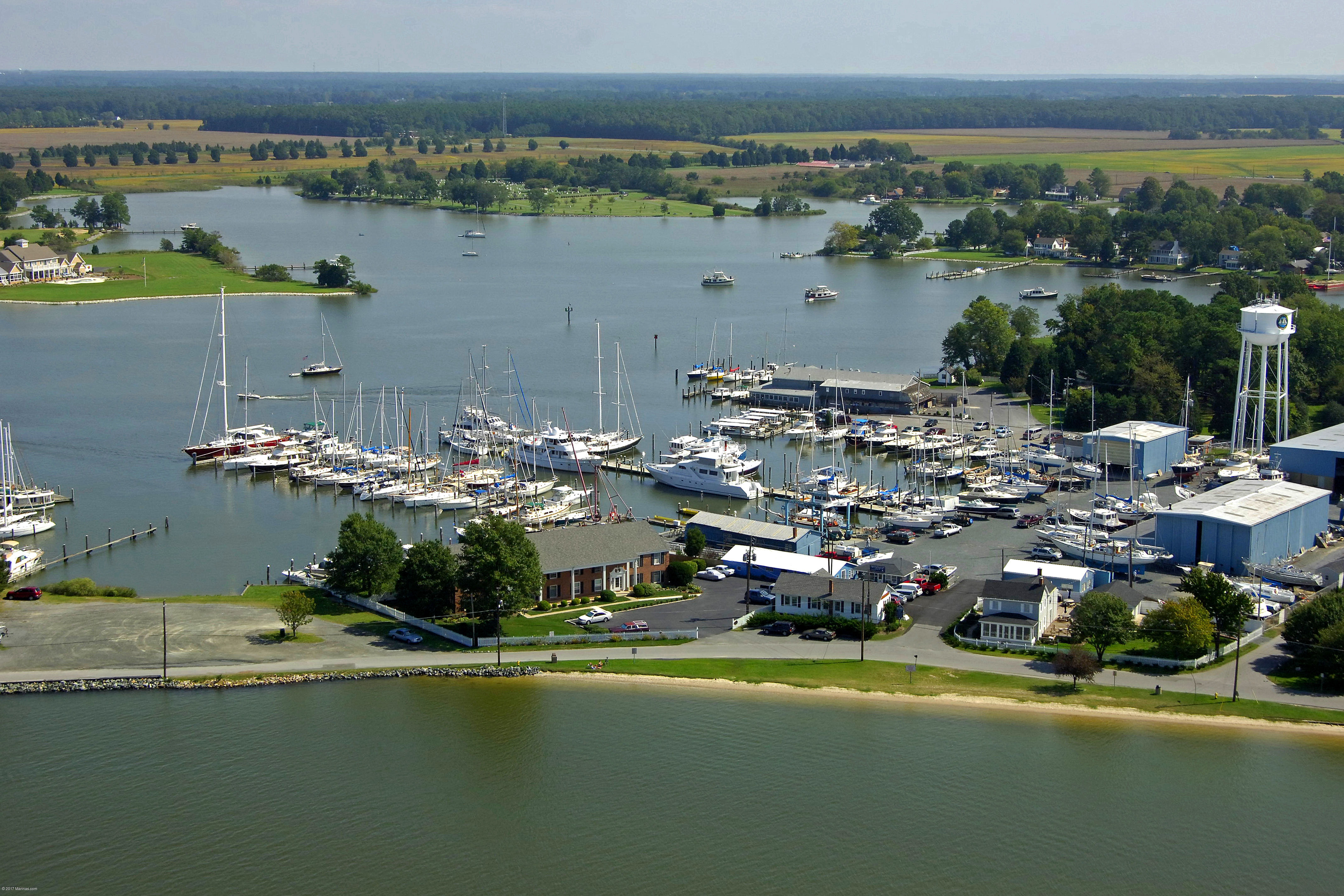 Brewer Oxford Boat Yard in Oxford, MD, United States Marina Reviews Phone Number