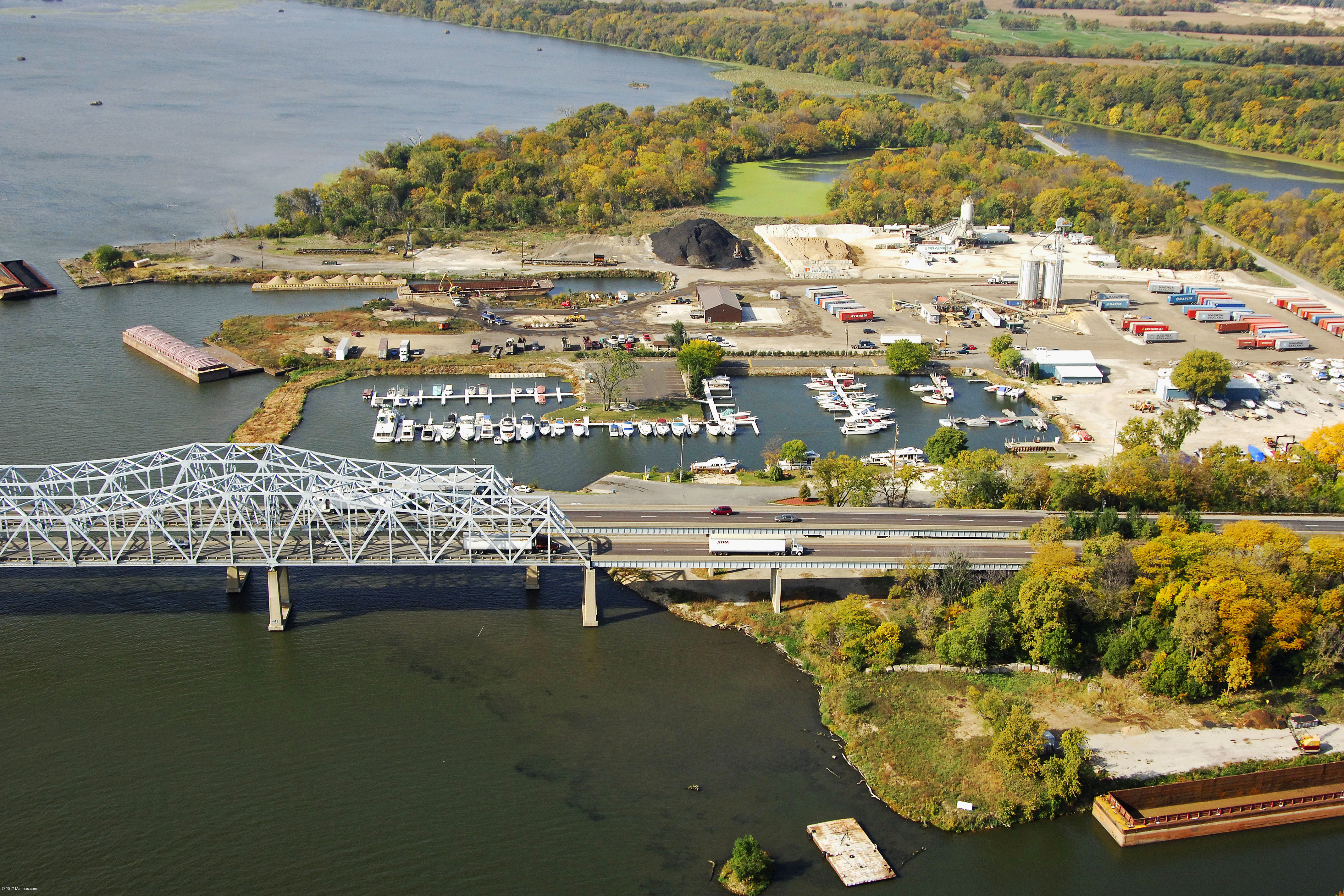 Channahon Big Basin Marina in Channahon, IL, United States Marina