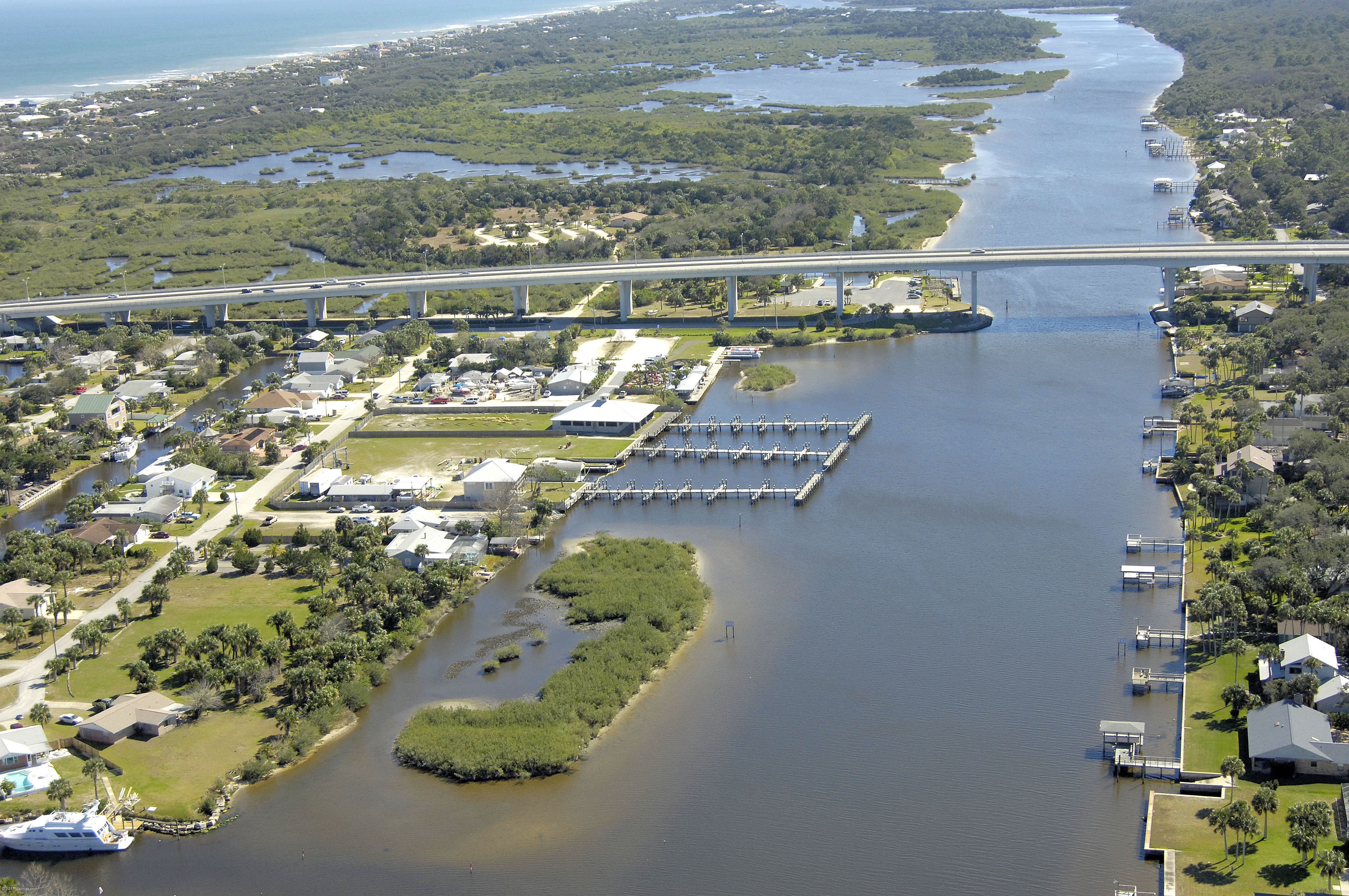 Flagler Bridge Marina in Flagler Beach, FL, United States Marina
