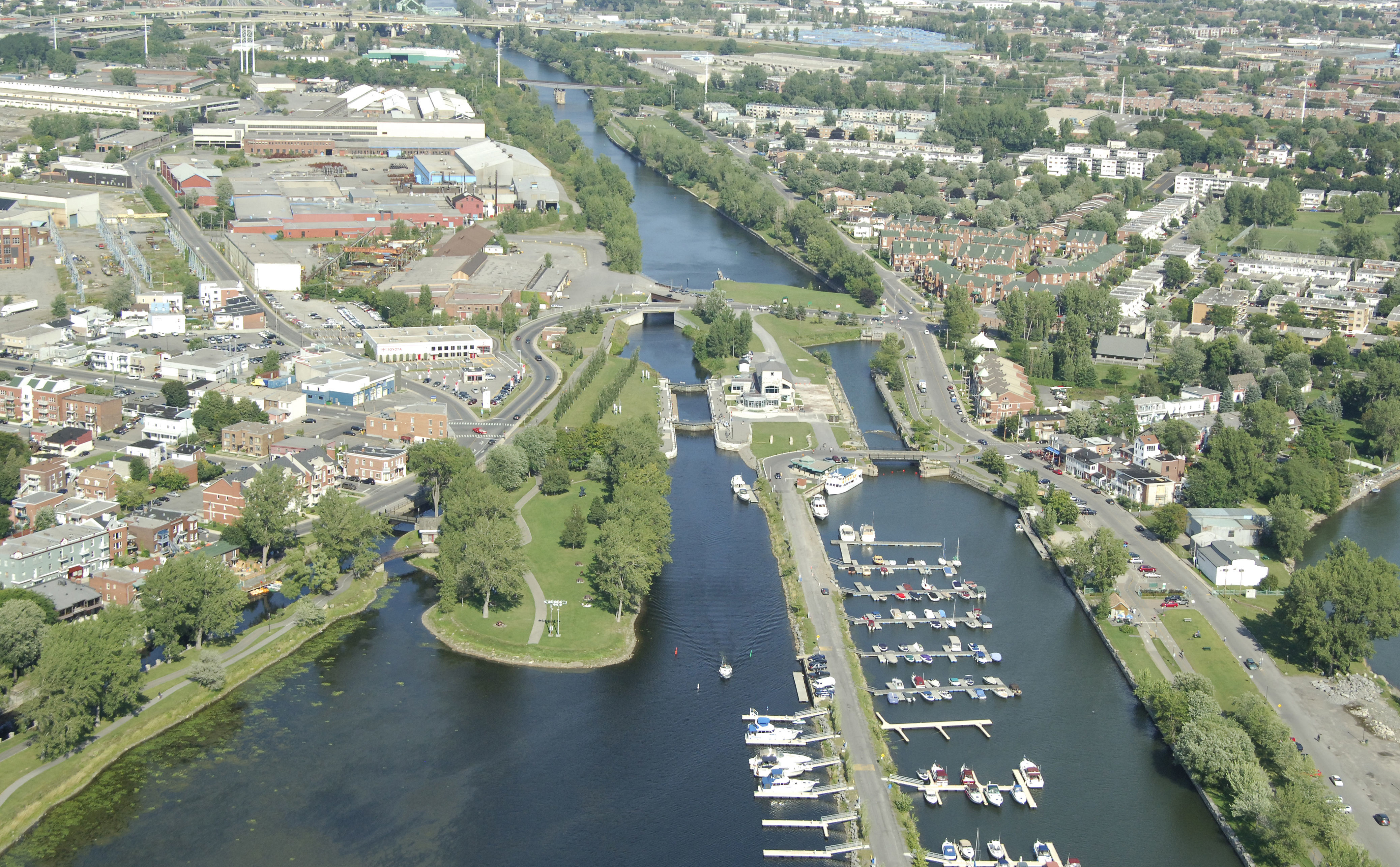 The Lachine Canal Harbor in Lachine, QC, Canada harbor Reviews