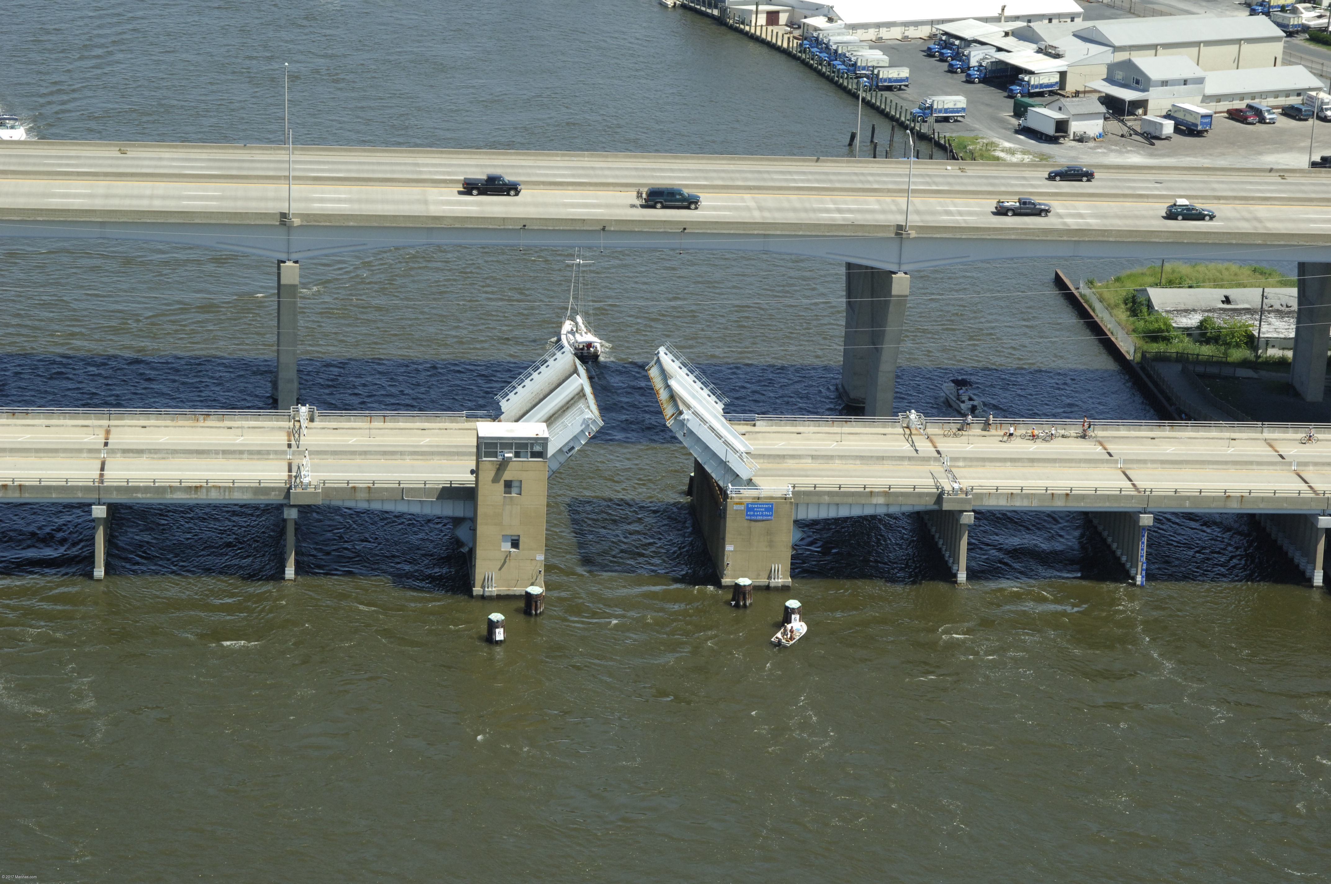 Kent Narrows Bascule Bridge in MD, United States bridge Reviews