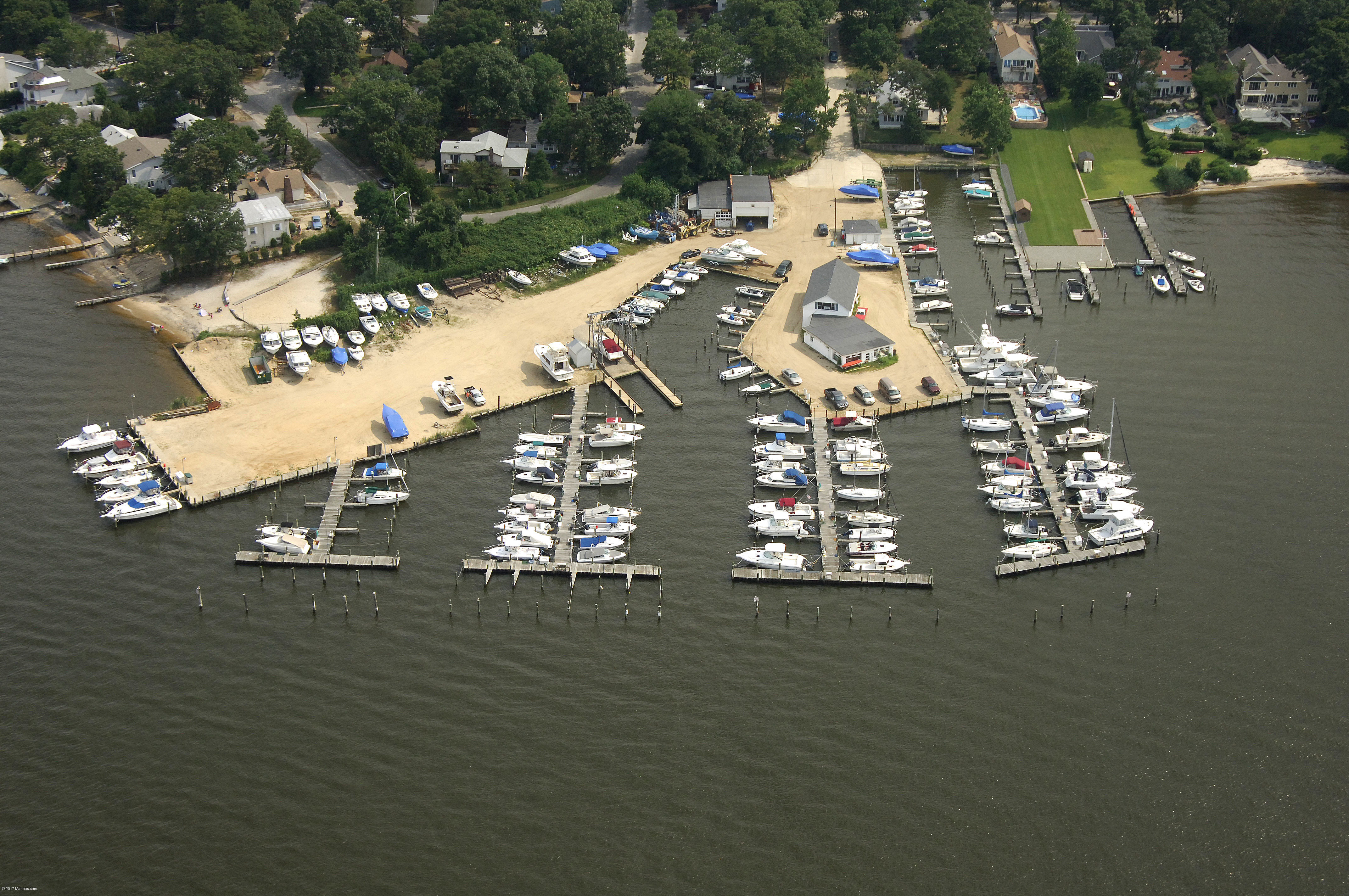 Cassidy's Breton Woods Marina in Brick, NJ, United States Marina