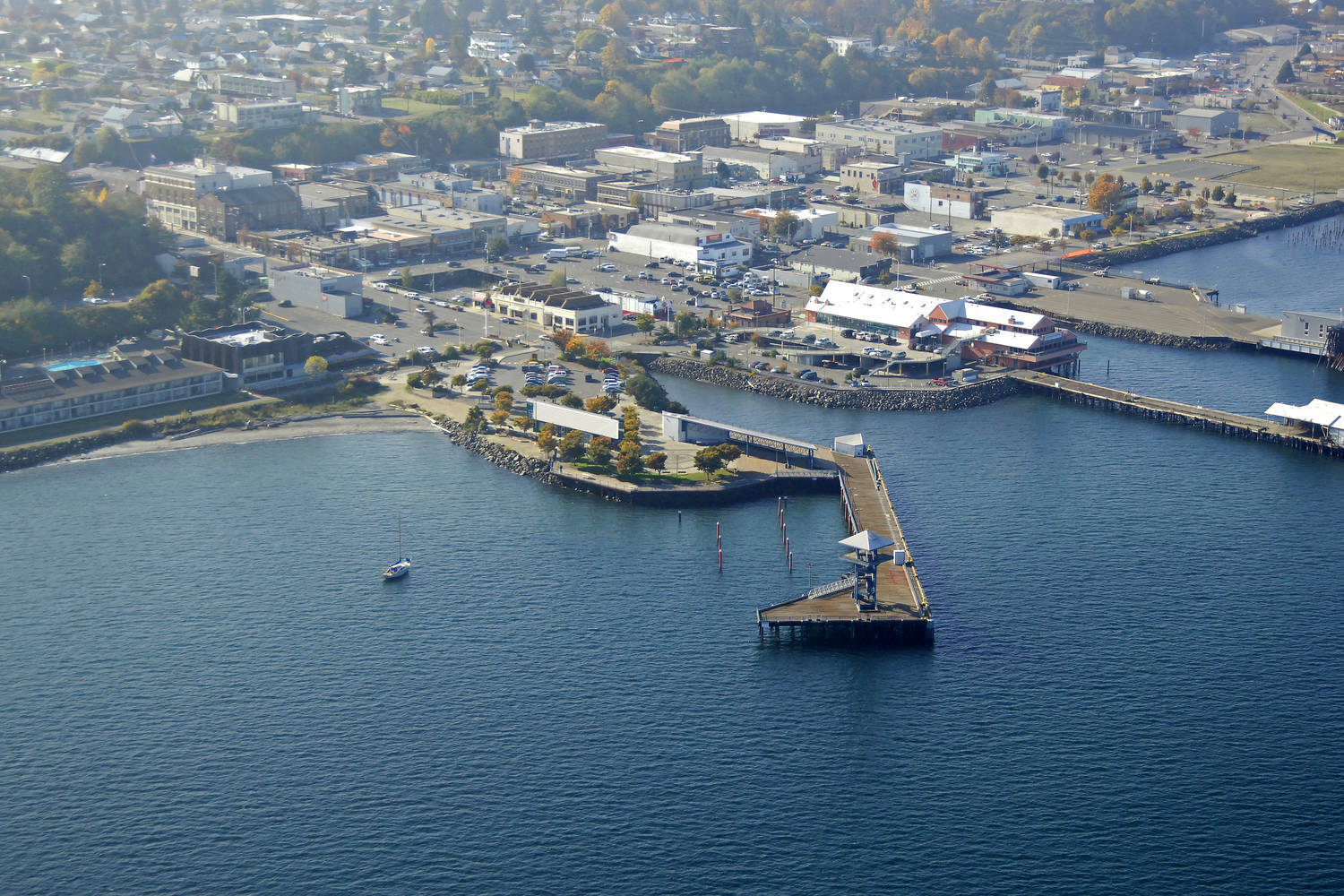 Port Angeles City Pier in Port Angeles, WA, United States - Marina