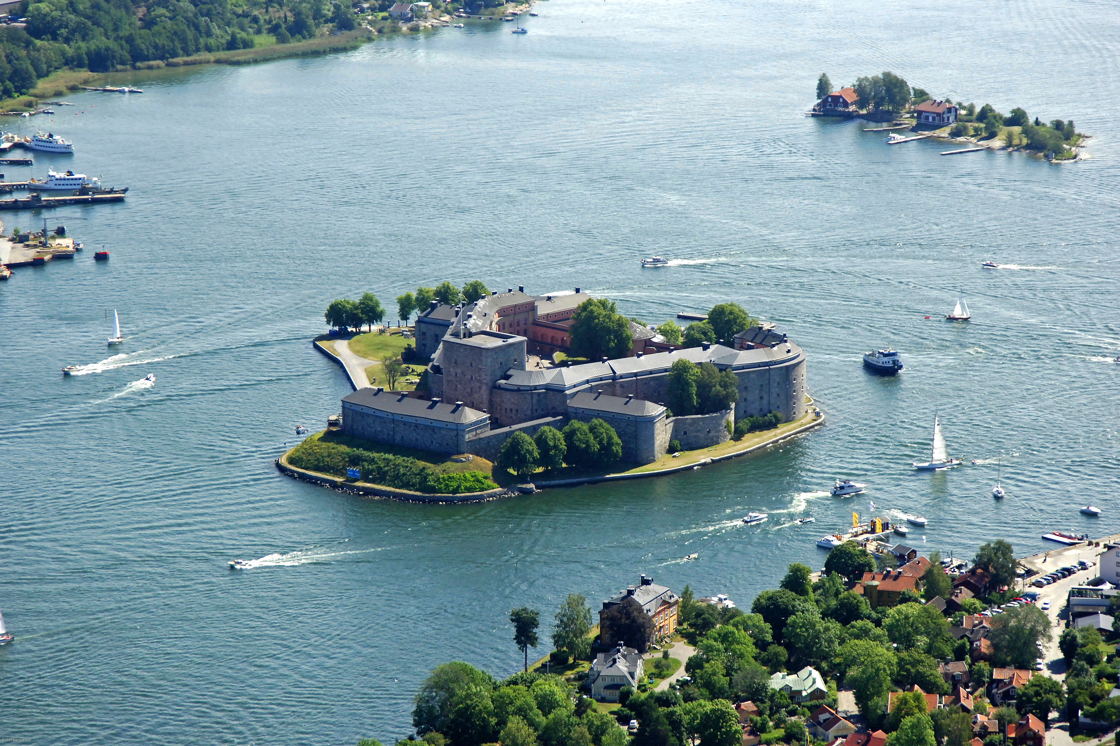 Vaxholm Castle Landmark in Vaxholm, Sweden landmark Reviews Phone Number