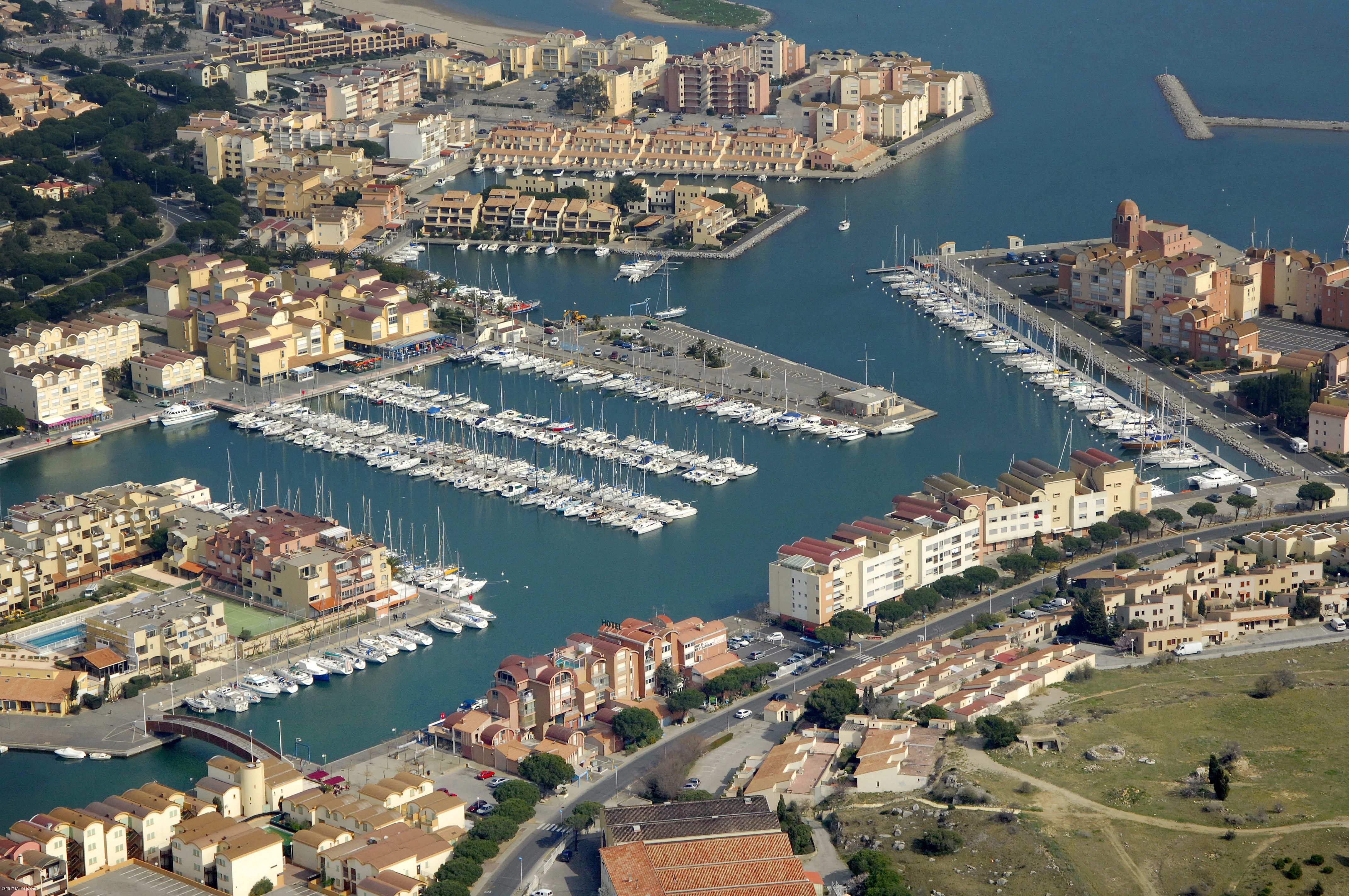 Gruissan Basin 1 Marina in Gruissan Village, LanguedocRoussillon