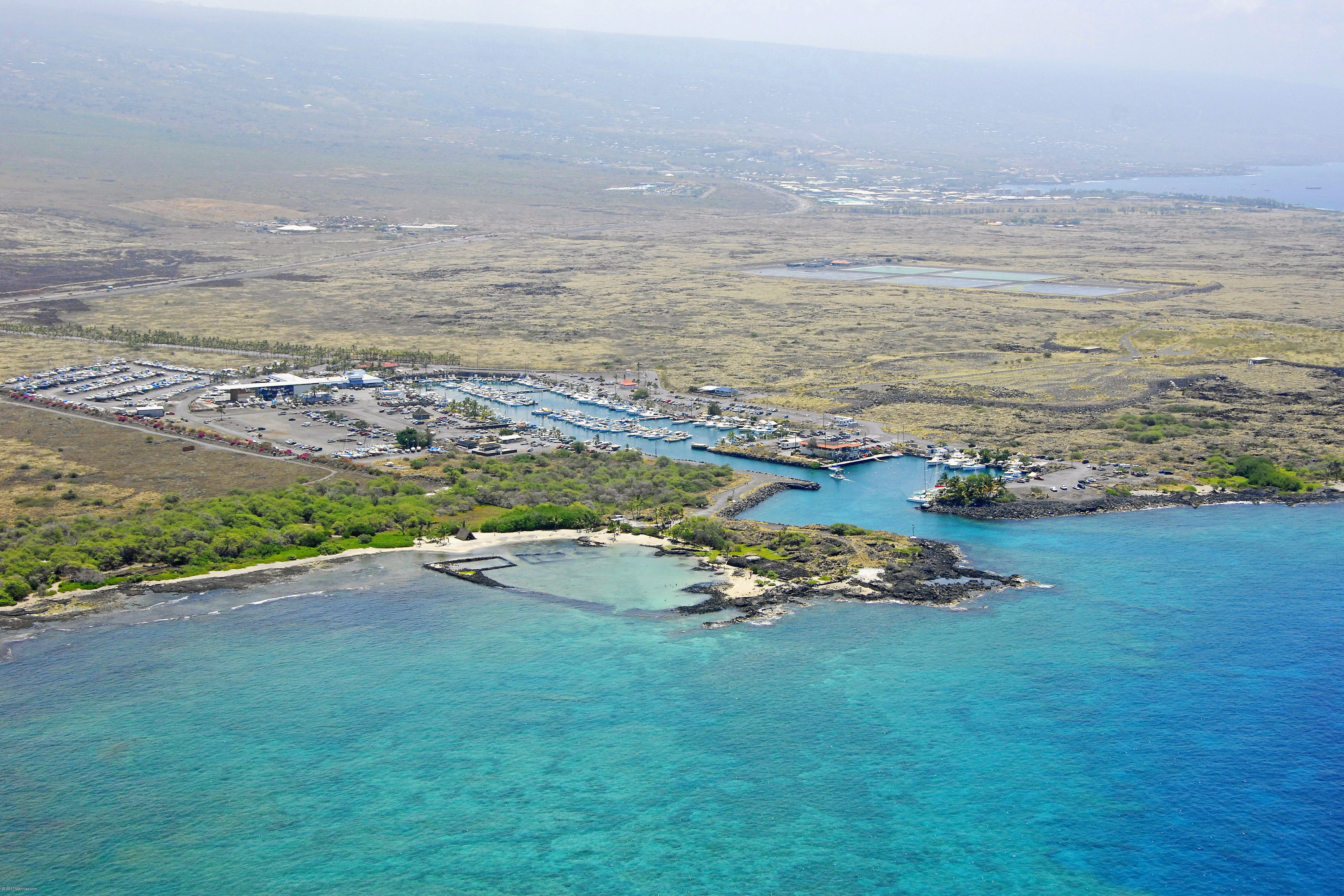 Honokohau Marina and Small Boat Harbor in Kailua-Kona, HI, United