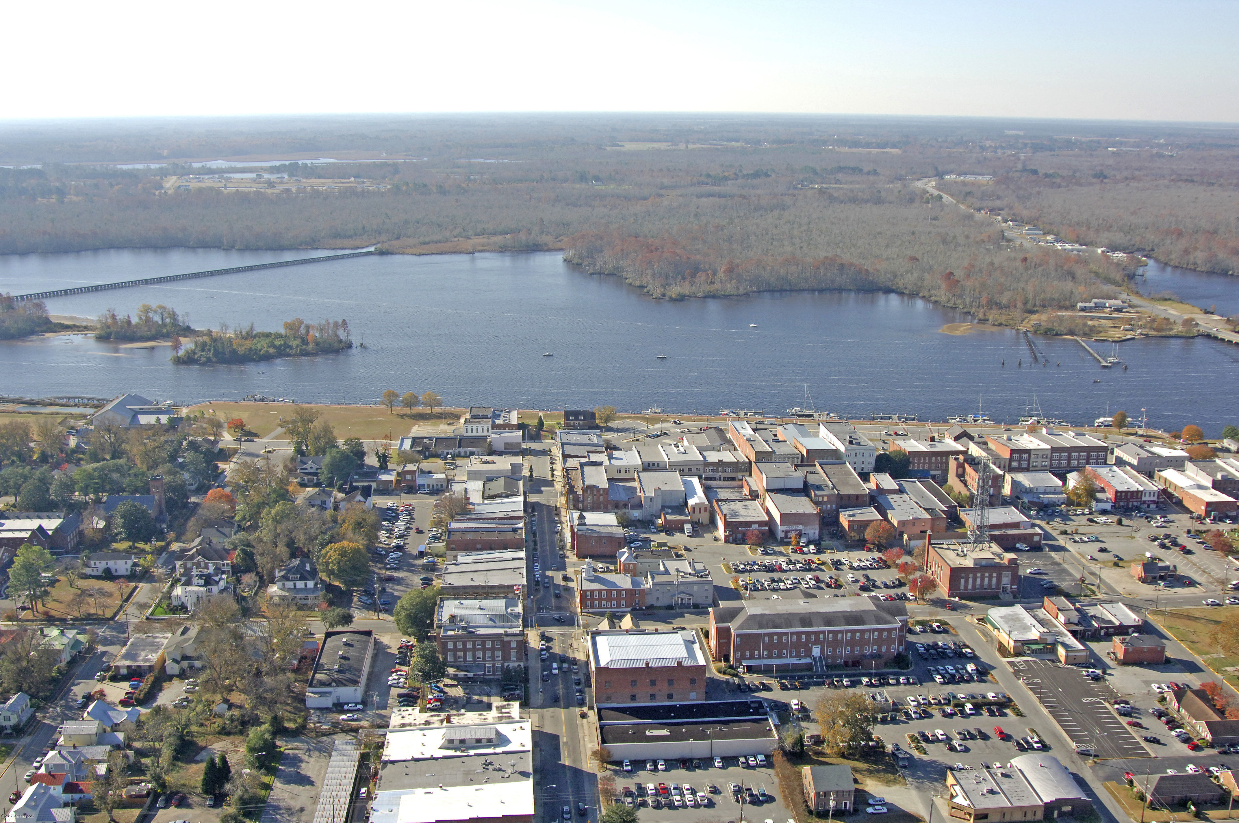 City of Washington Docks in Washington, NC, United States Marina