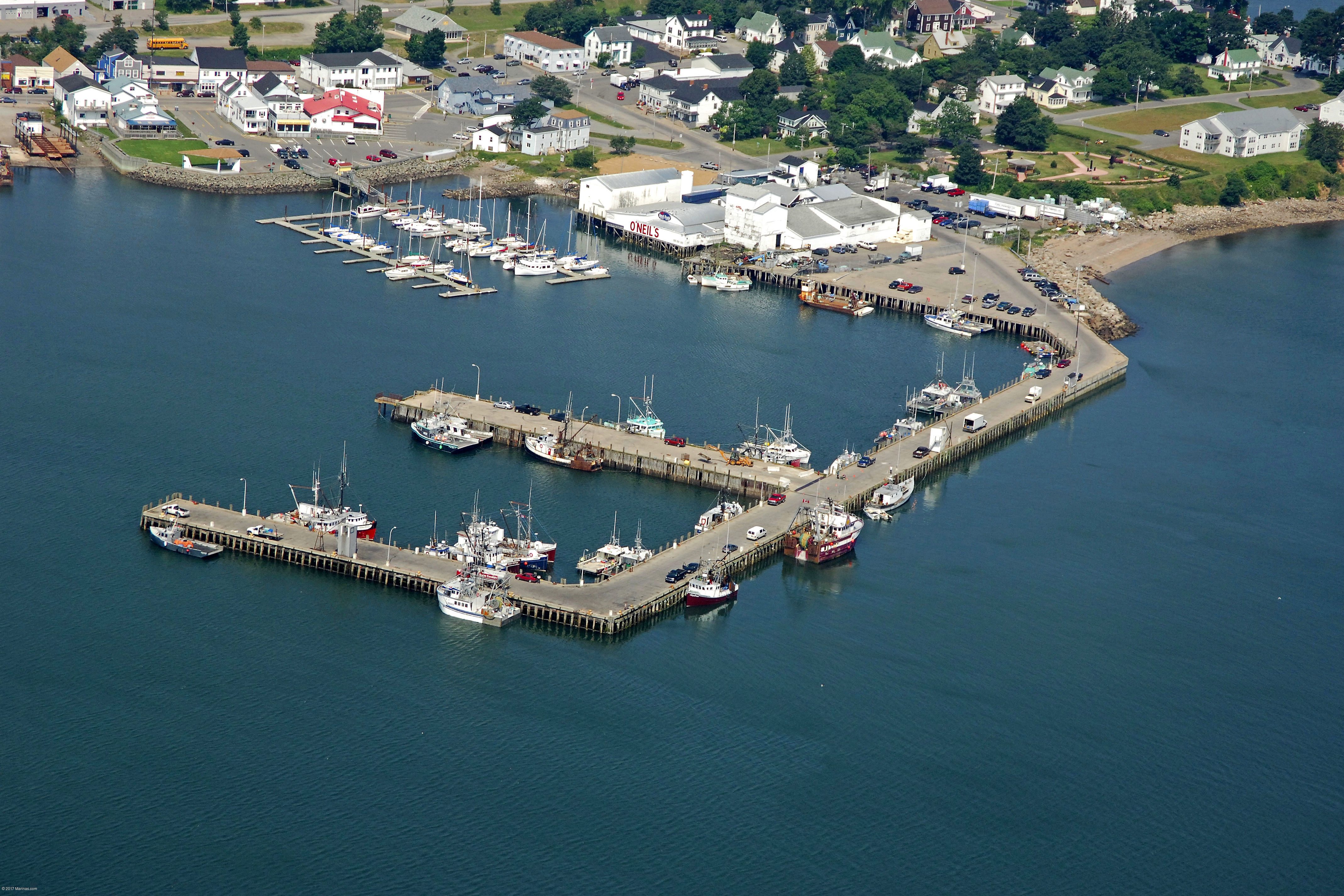 Port Of Digby Fisherman's Wharf Harbour in Digby, NS, Canada Marina