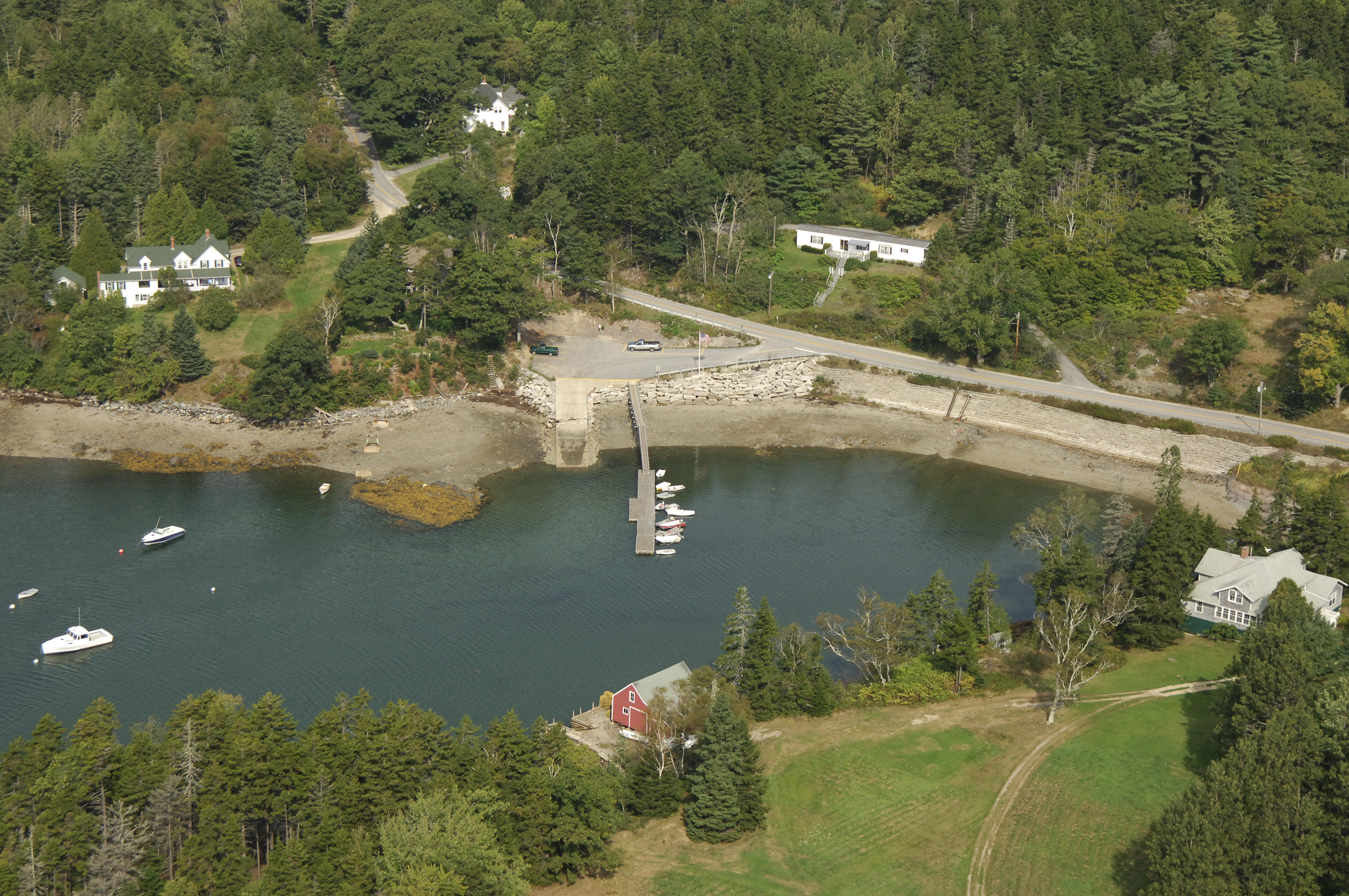 Buck's Harbor Town Dock in Brooksville, ME, United States Marina