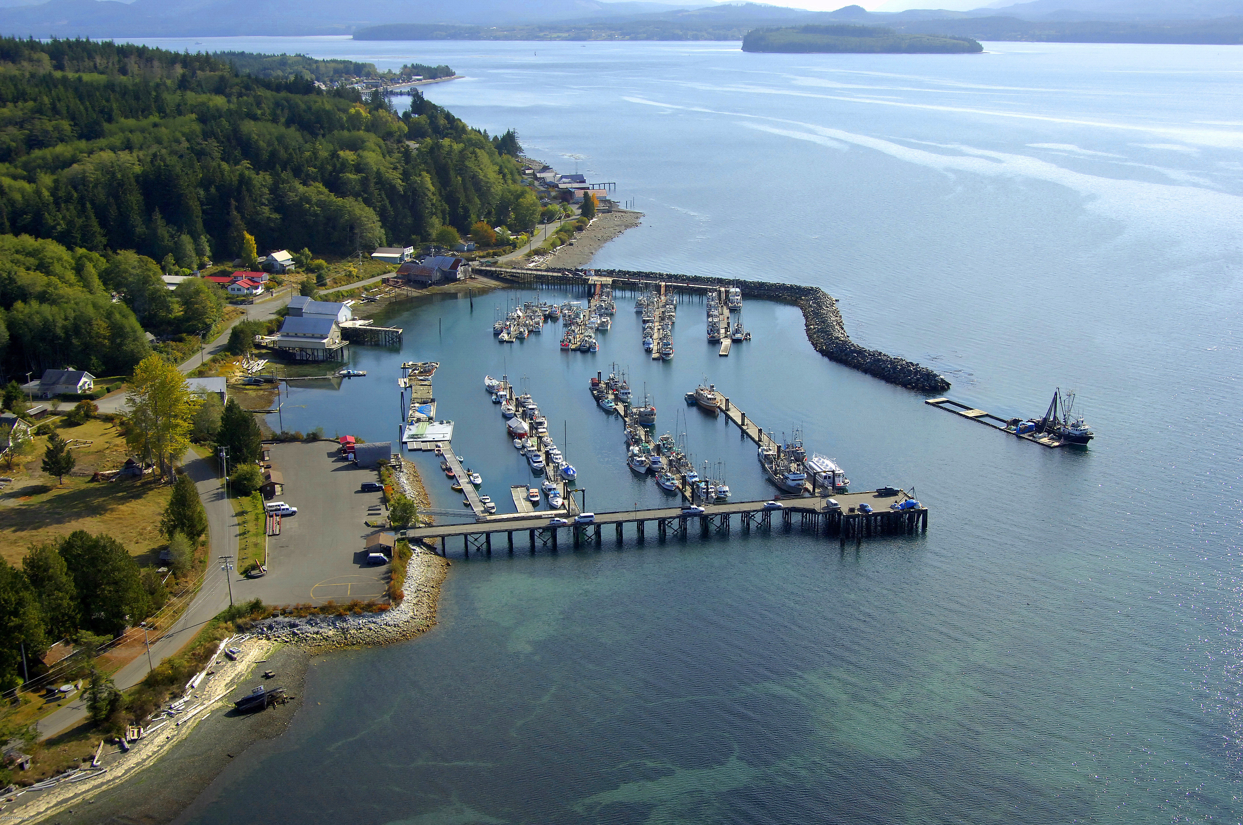 Malcolm Island Lions Harbour Authority in Sointula, BC, Canada Marina