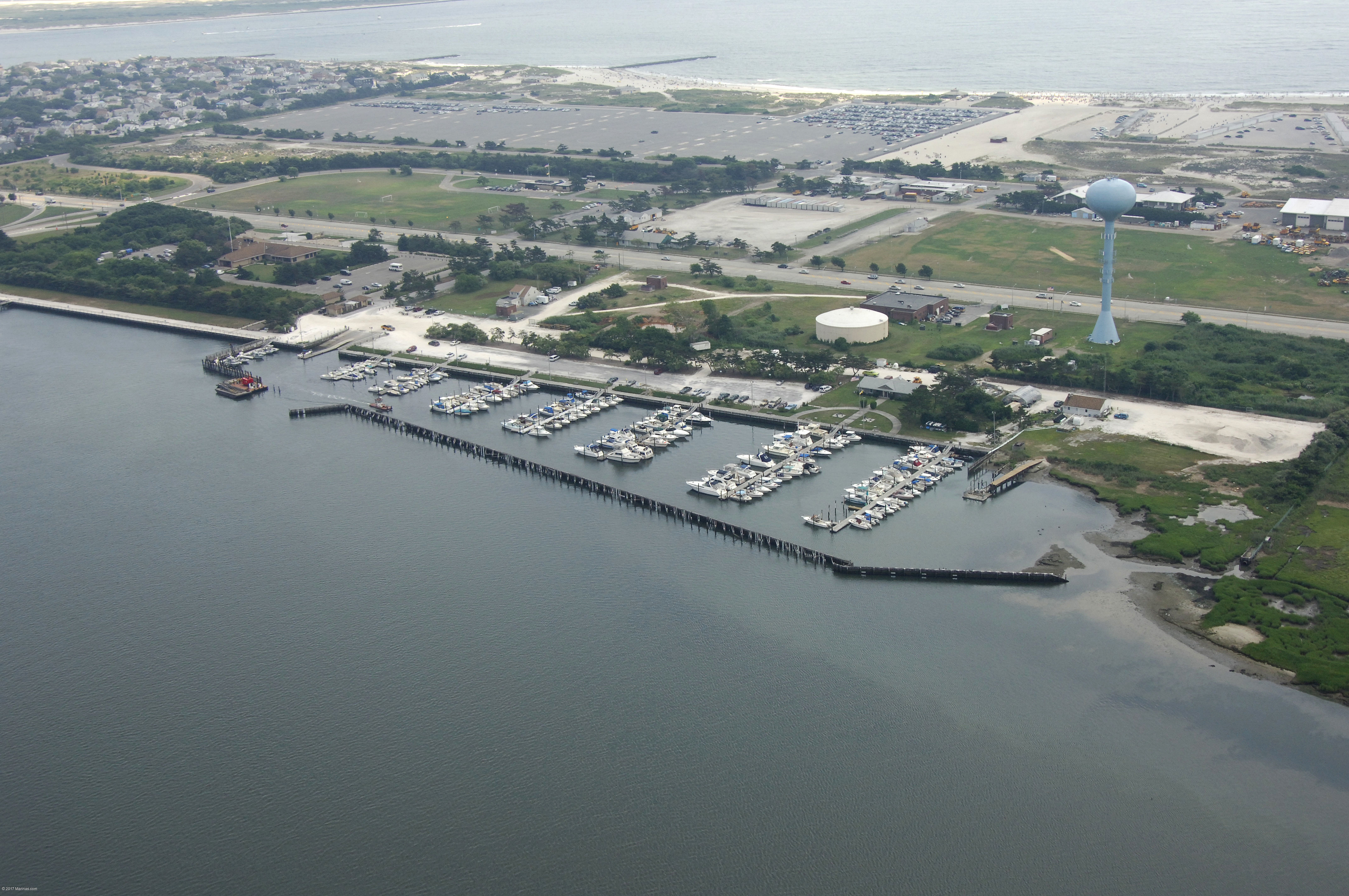 Hempstead Town Marina West (Curtis E. Fisher Marina) in Point Lookout